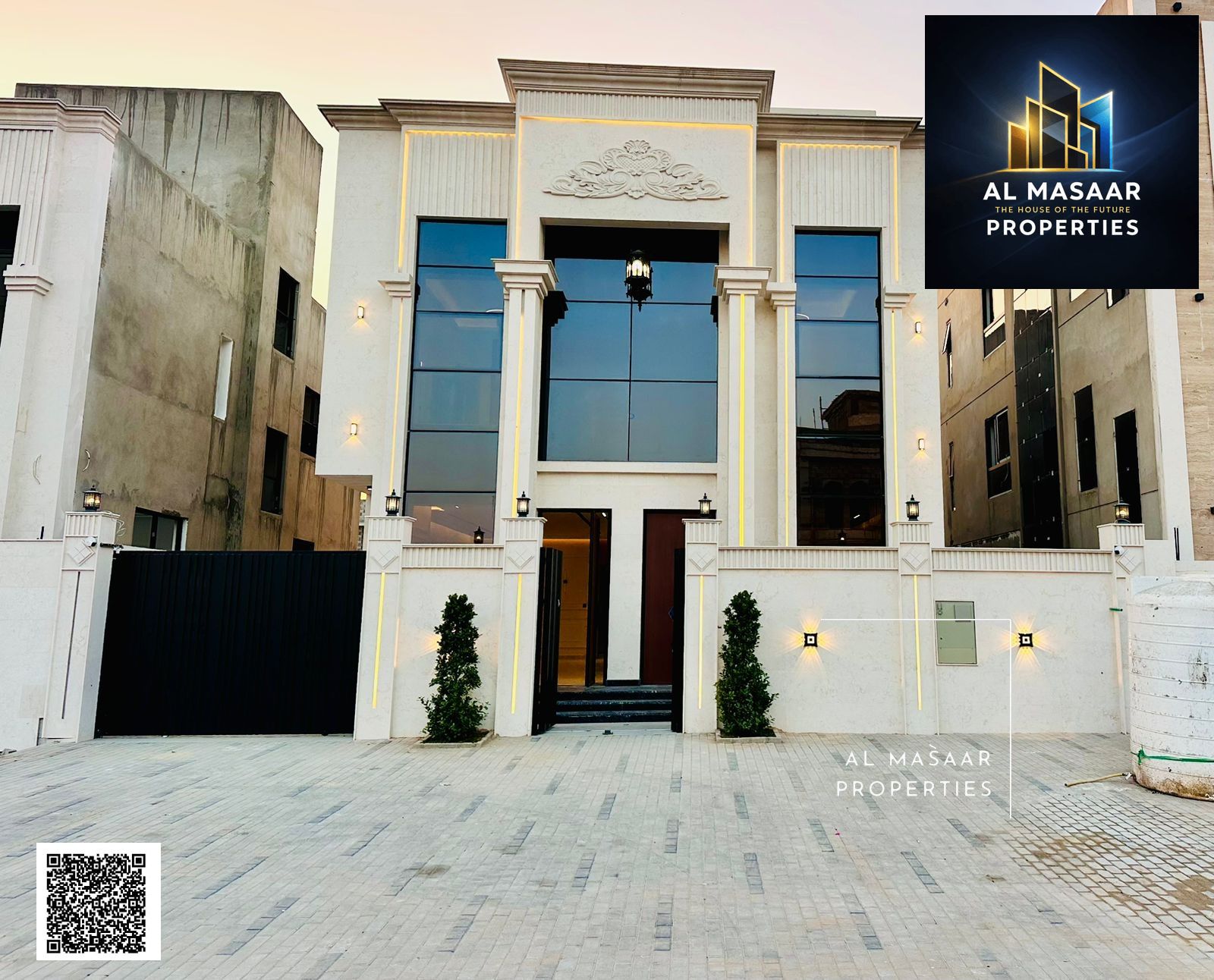 A luxurious villa for sale, combining elegance, comfort, and an ideal location in one of Ajman's most desirable residential areas.