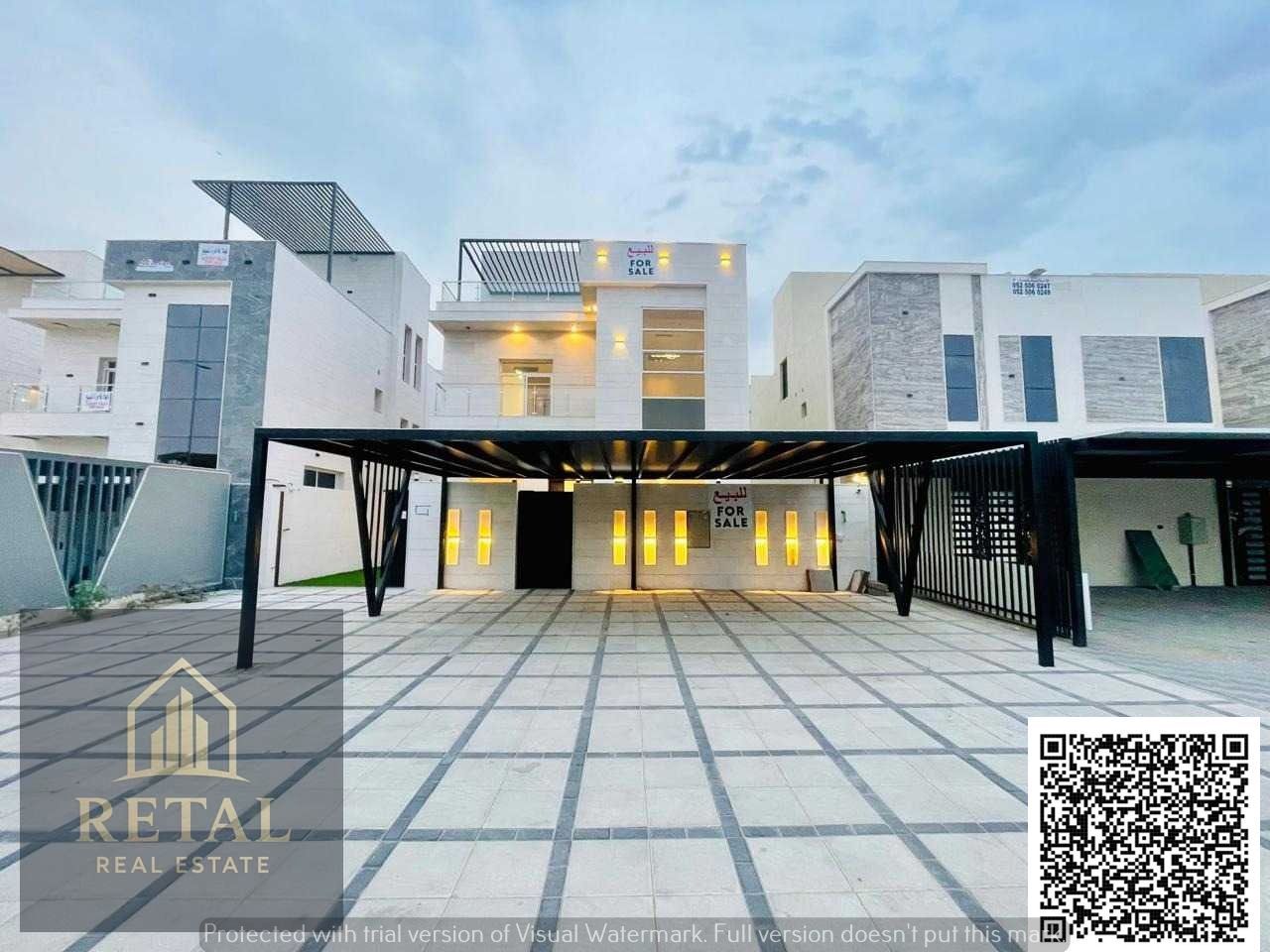 Villa for Sale in Ajman Al Helio, Freehold for All Nationalities, 6 Master Bedrooms