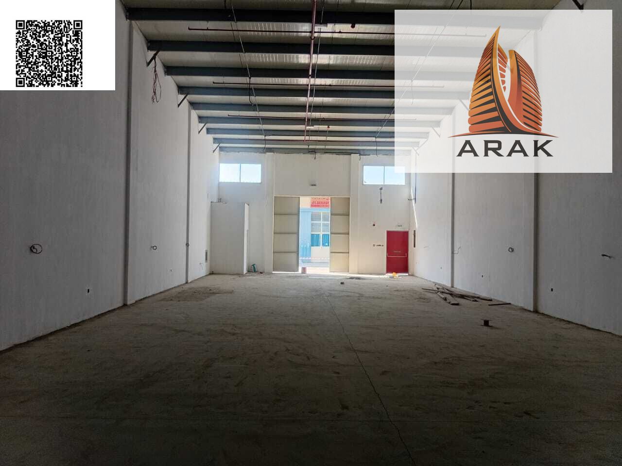 Warehouse for rent in Ajman Industrial Area 1, with a spacious area of 2700 sq. ft. , single-