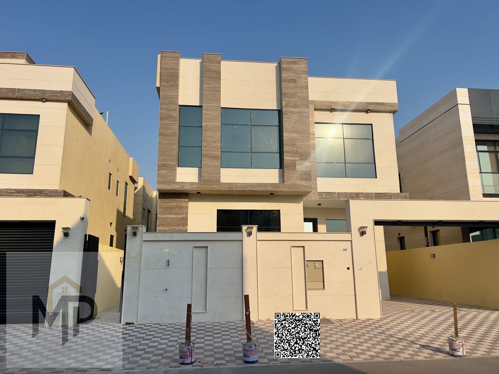 Luxury villa with a modern design for sale in Al Yasmin area - Ajman