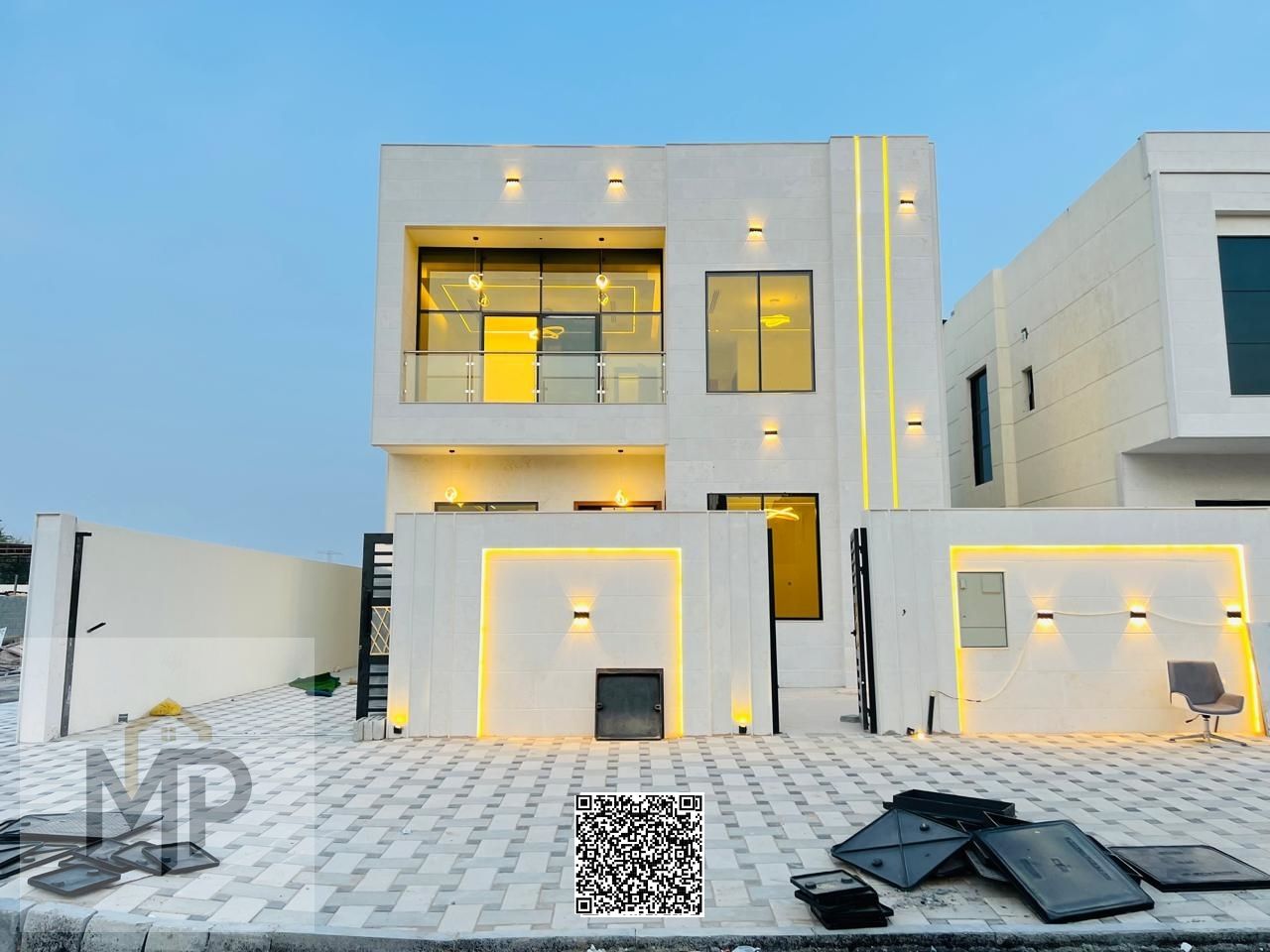 A luxurious modern villa with high-end finishes, including registration fees, and an exceptional ownership opportunity.