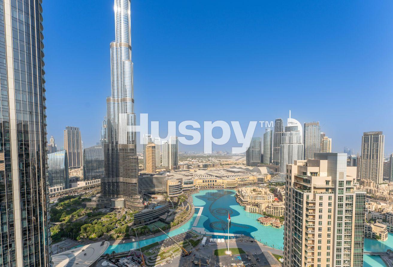 Burj and Fountain Views | Furnished | High Floor