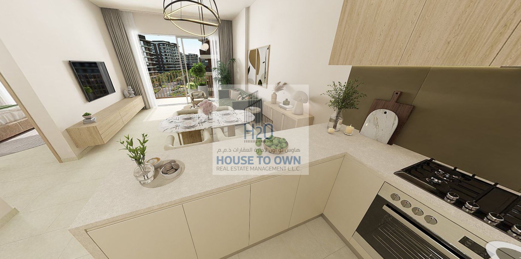 Charming 1 BR in Gardenia Bay: Off Plan