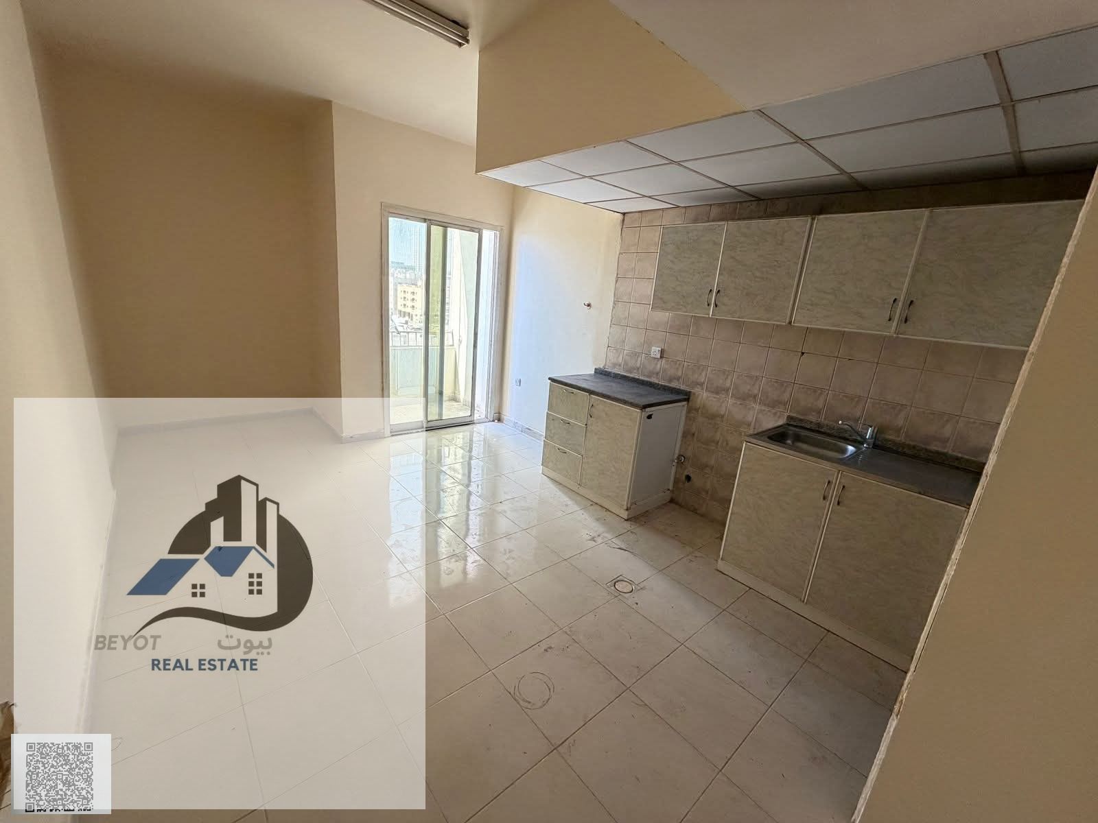 2 Studio apartment for annual rent in Ajman, Al Rawda