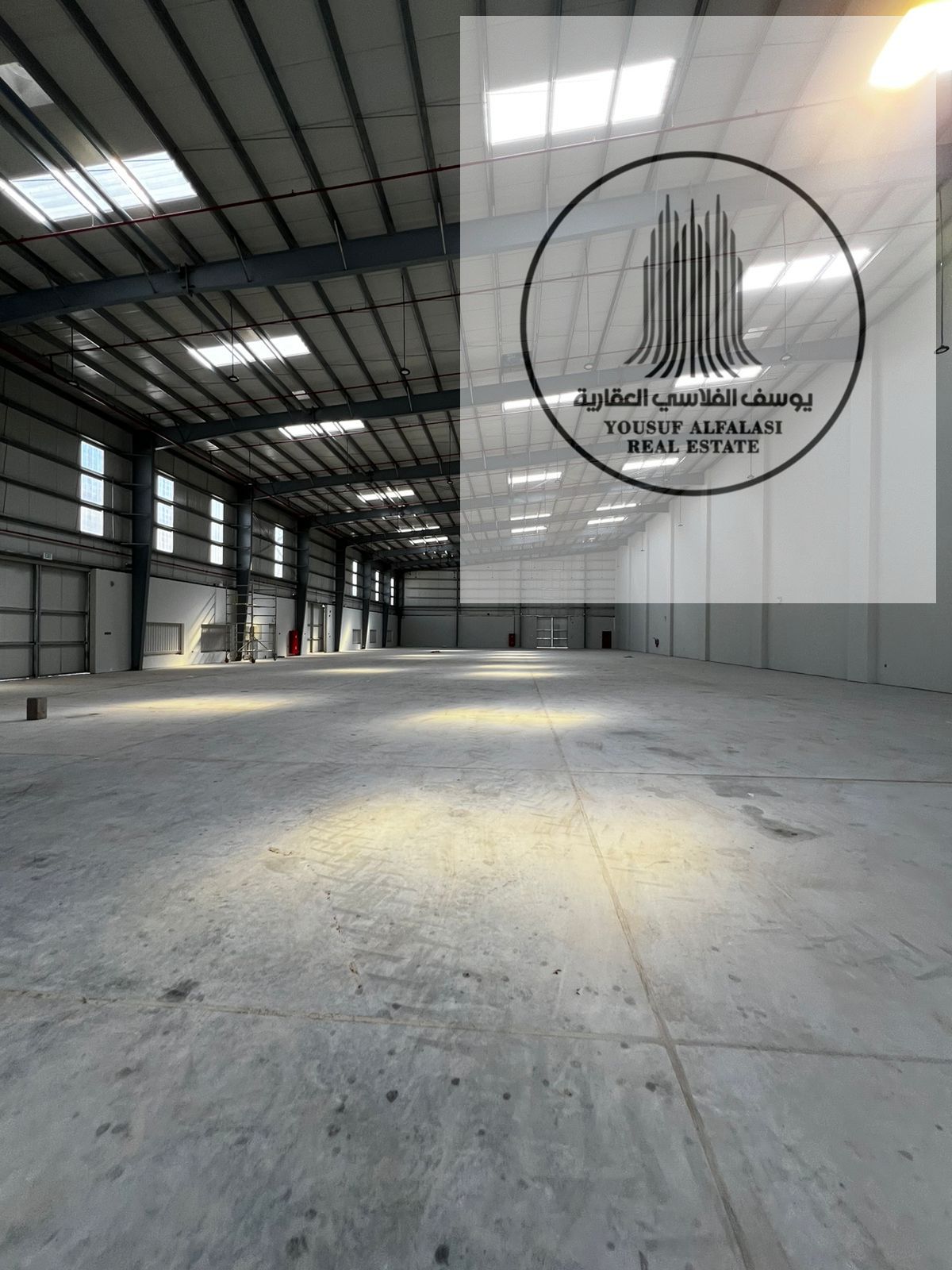 Warehouse for rent 23,650 sqft Umm Al Quwain 100 kw first tenant
