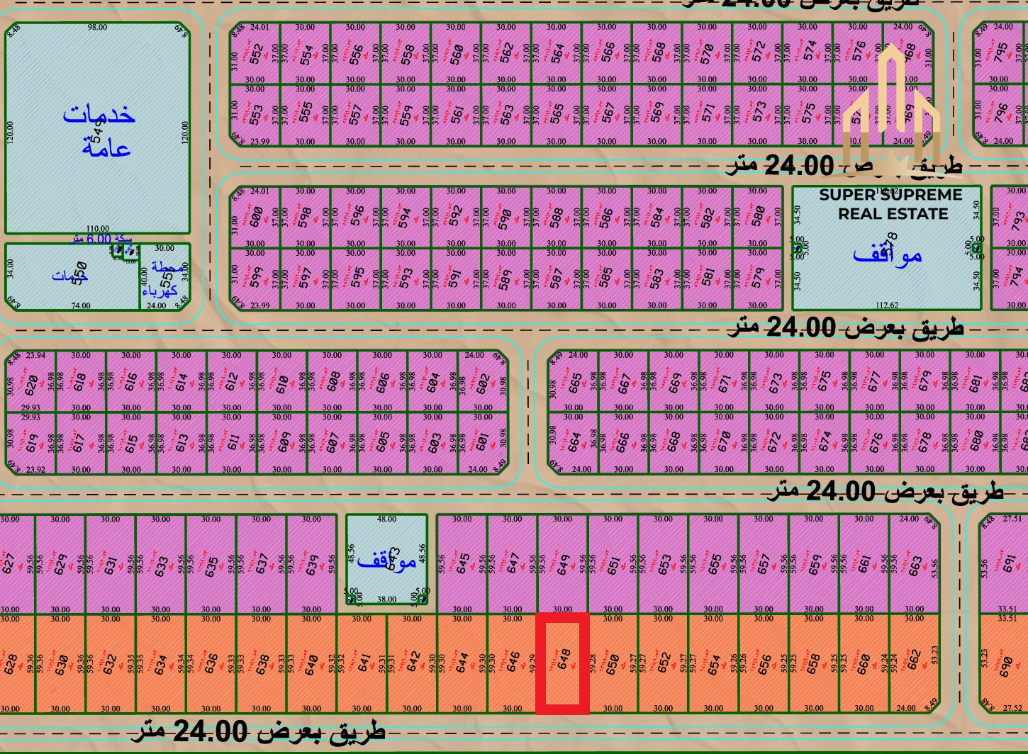 AED 130 per sq ft, Only 0.5% Commission, AED 1,832,298 (73.7 %) Down Payment, Off Plan Commercial Plot, Al Qasimia City Phase 4, Sharjah