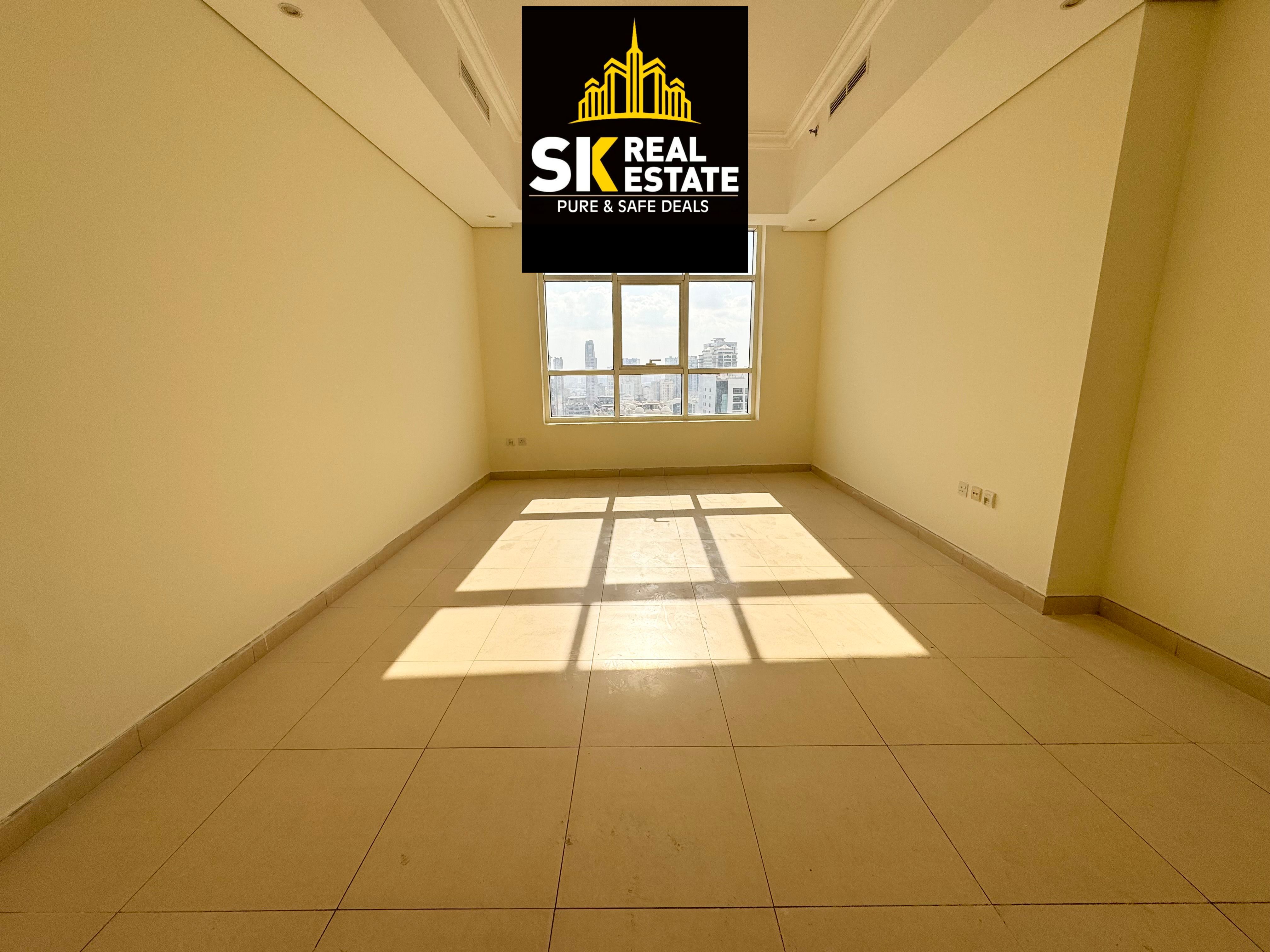 AT PRIME LOCATION 3BHK RENT ONLY 65K WITH FREE PARKING GYM & SWIMMING POOL / MAID ROOM