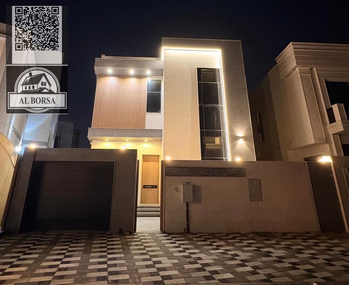 Villa for rent in Al Yasmin, first occupancy, 5 rooms, central air conditioning, ready to move in, 125,000 (negotiable)