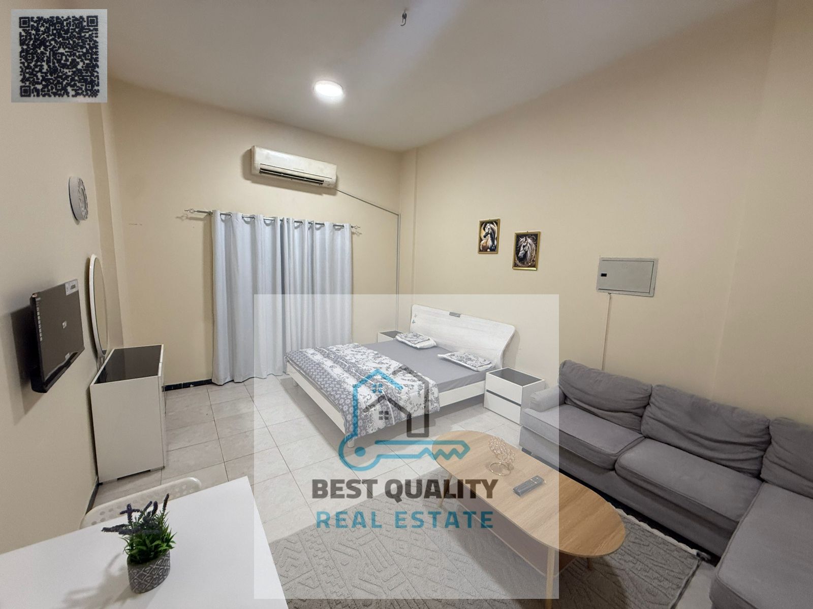Monthly Rent – Premium Studio Al Dhabi Studio G6 Al Nuaimiya – Separate Kitchen
