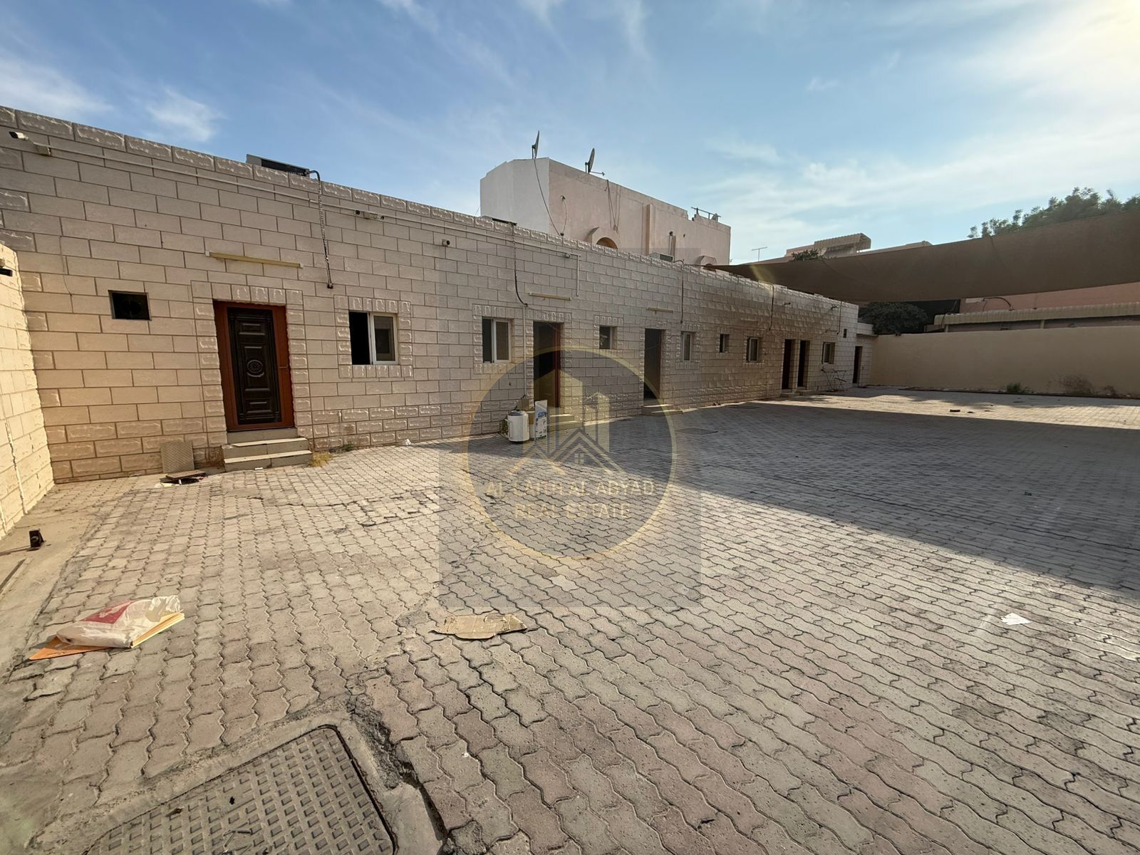 For rent in Sharjah, Al Nakhelat area, a privileged location