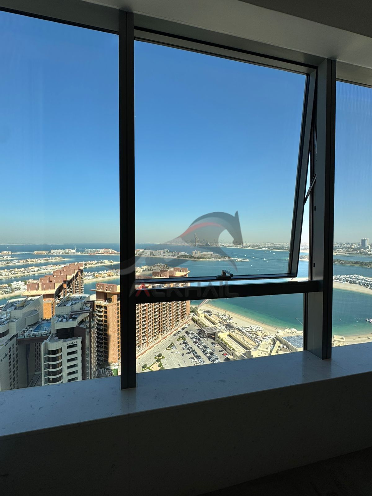 HIGH FLOOR | FULLY FURNISHED STUDIO | PALM & SEA VIEWS | PALM TOWER
