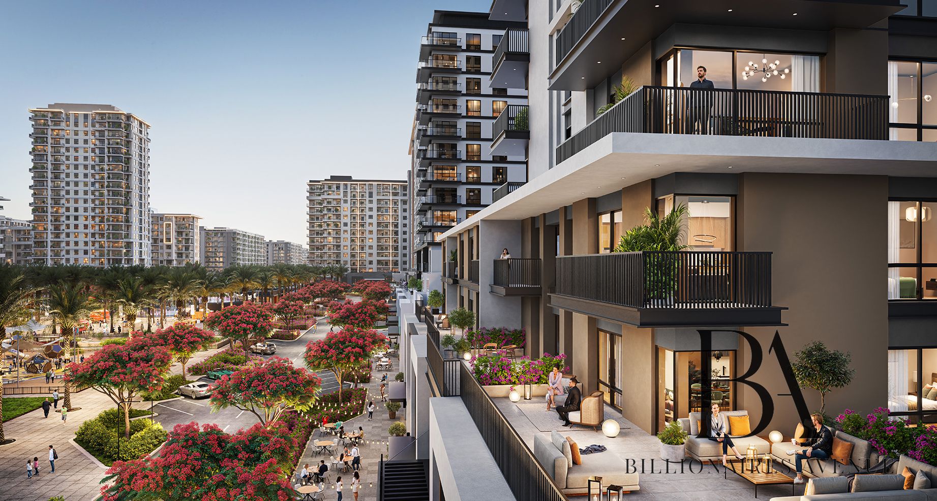 Luxury Park-View 2BR Residence | Haya On The Park, Town Square Dubai