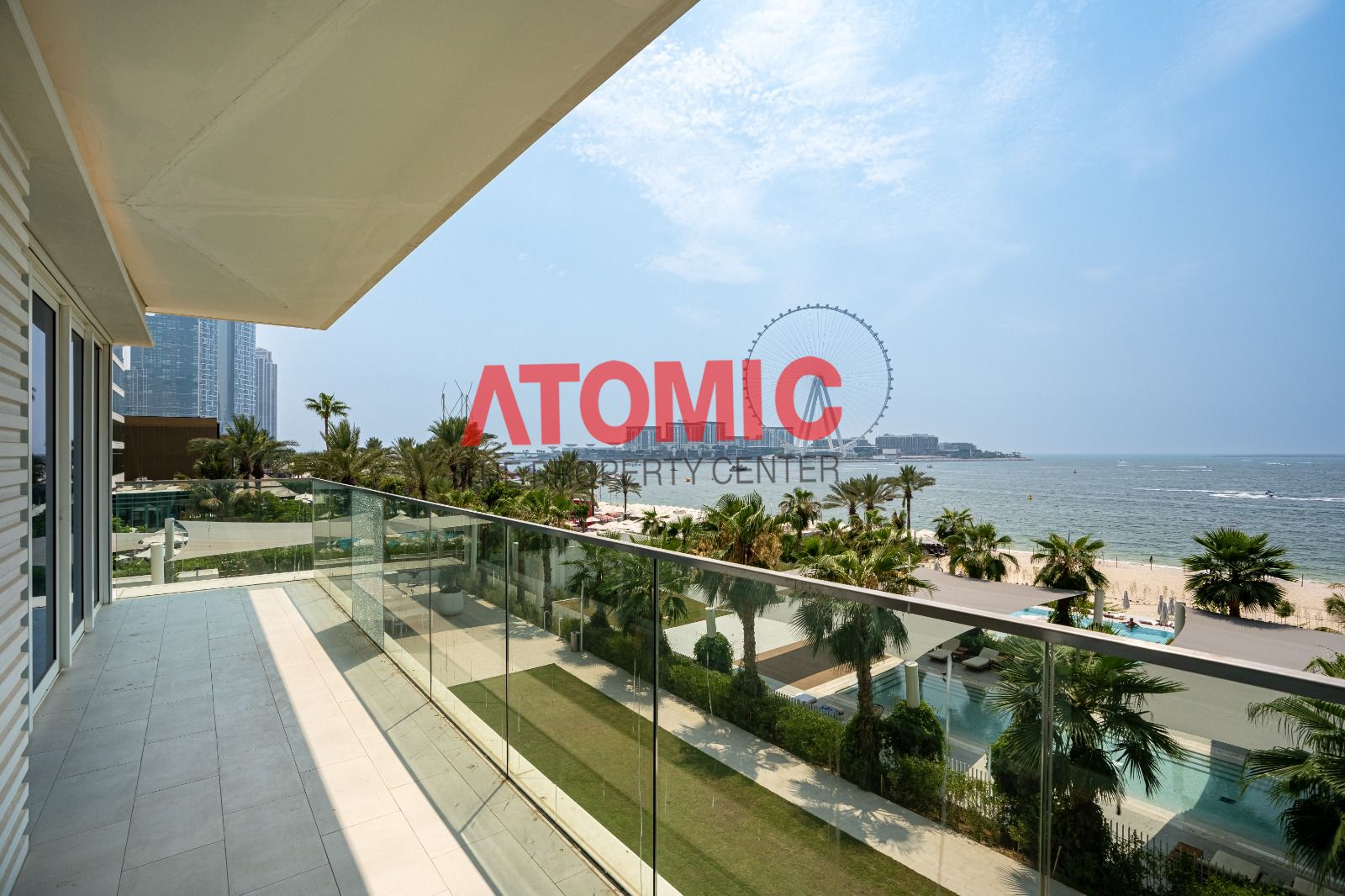Dubai Eye N Sea View | Luxurious Two Bed plus Maid