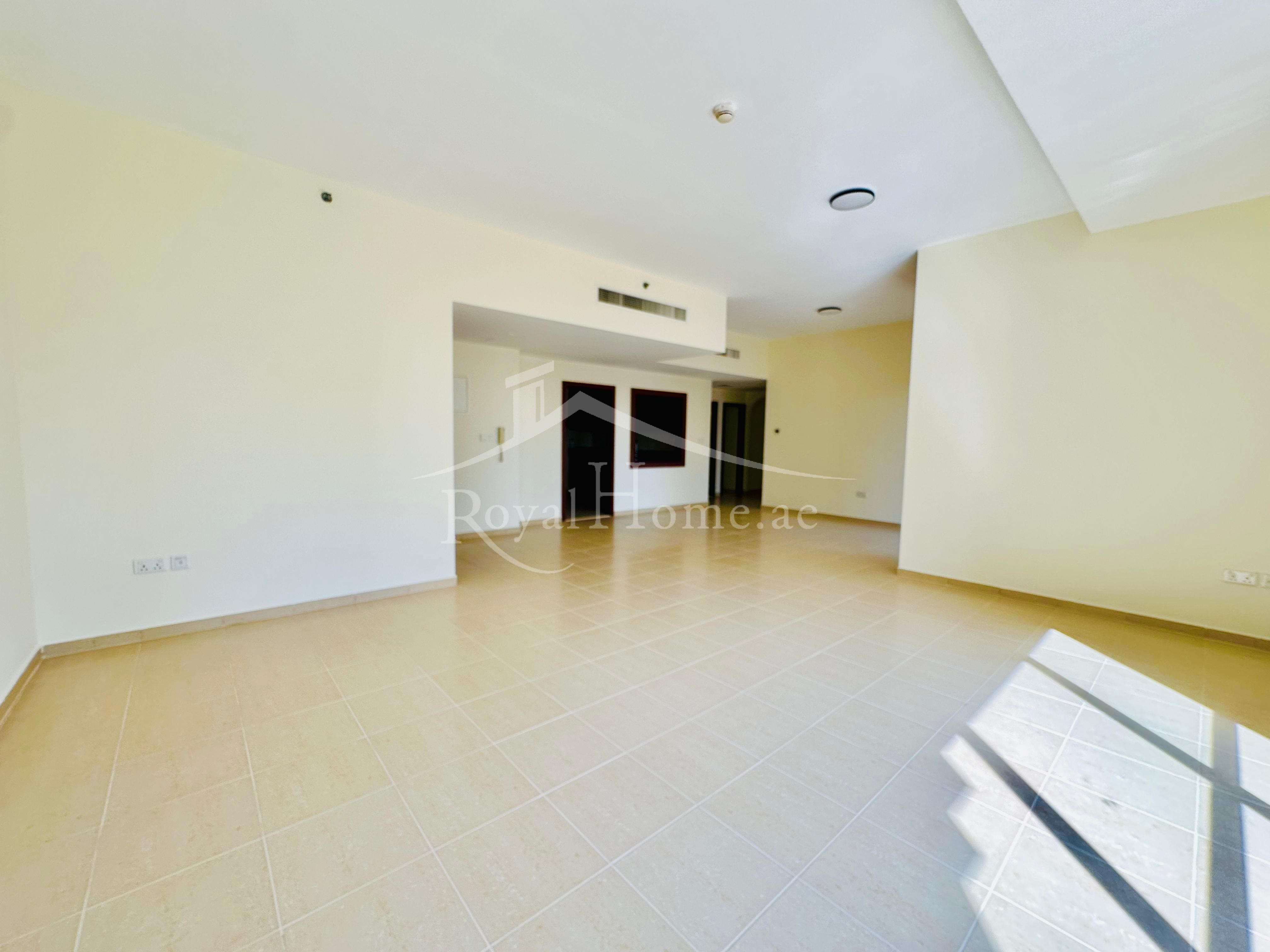 Spacious 3BR | Prime JBR | Unfurnished