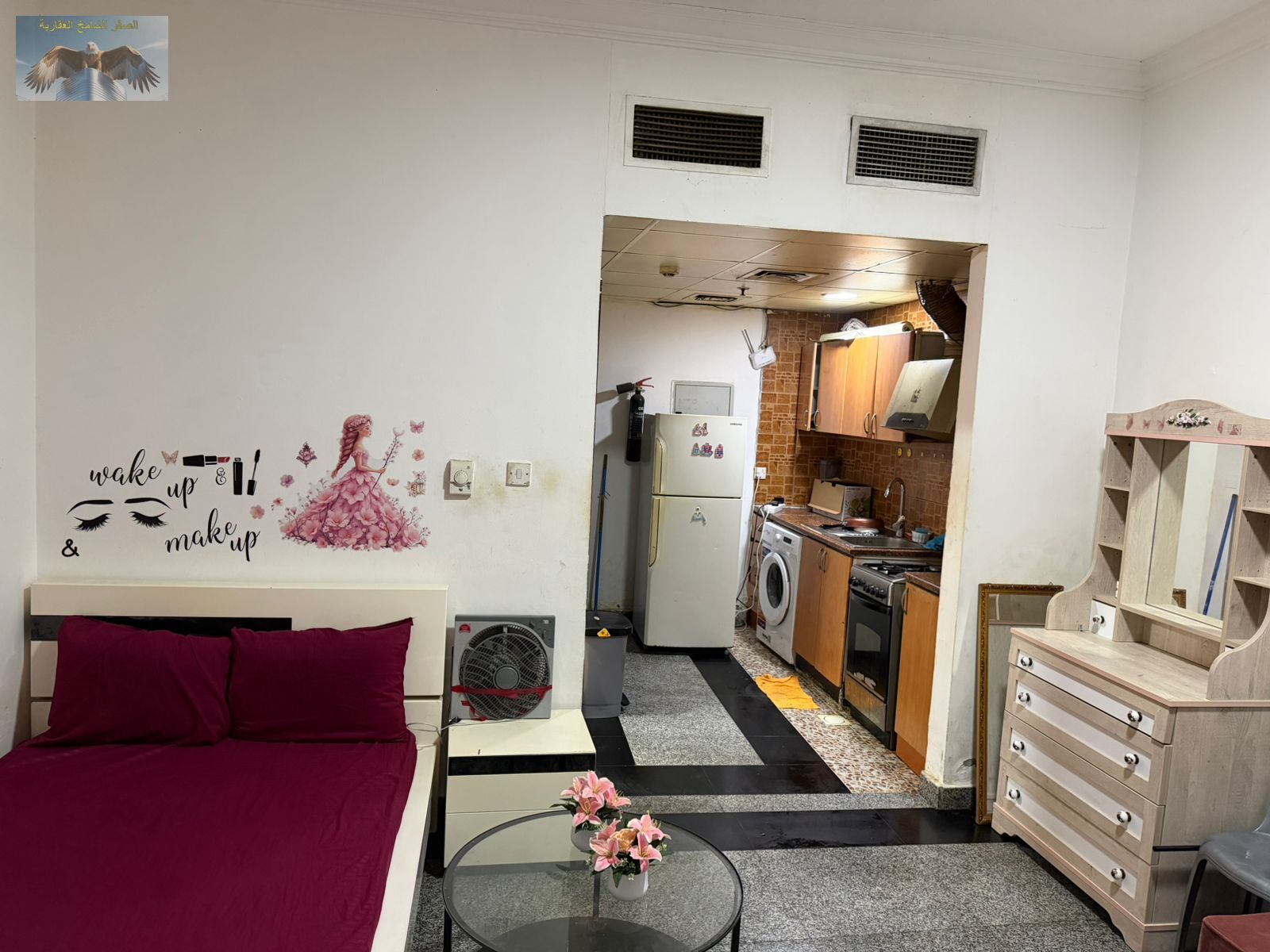 Furnished Studio for Rent in Al Nuaimiya 1 – Prime Location Near Khalifa Street