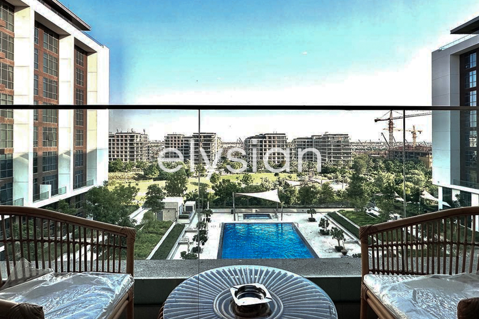 Vacant | Pool and Park View | Furnished