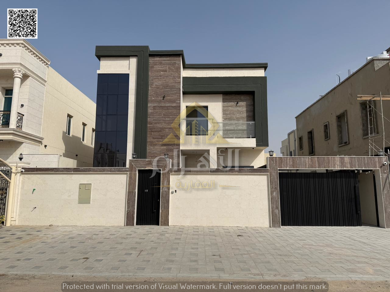 A unique opportunity to own a modern villa with an elegant design and a strategic location on a main street in one of Ajman's best residential areas.