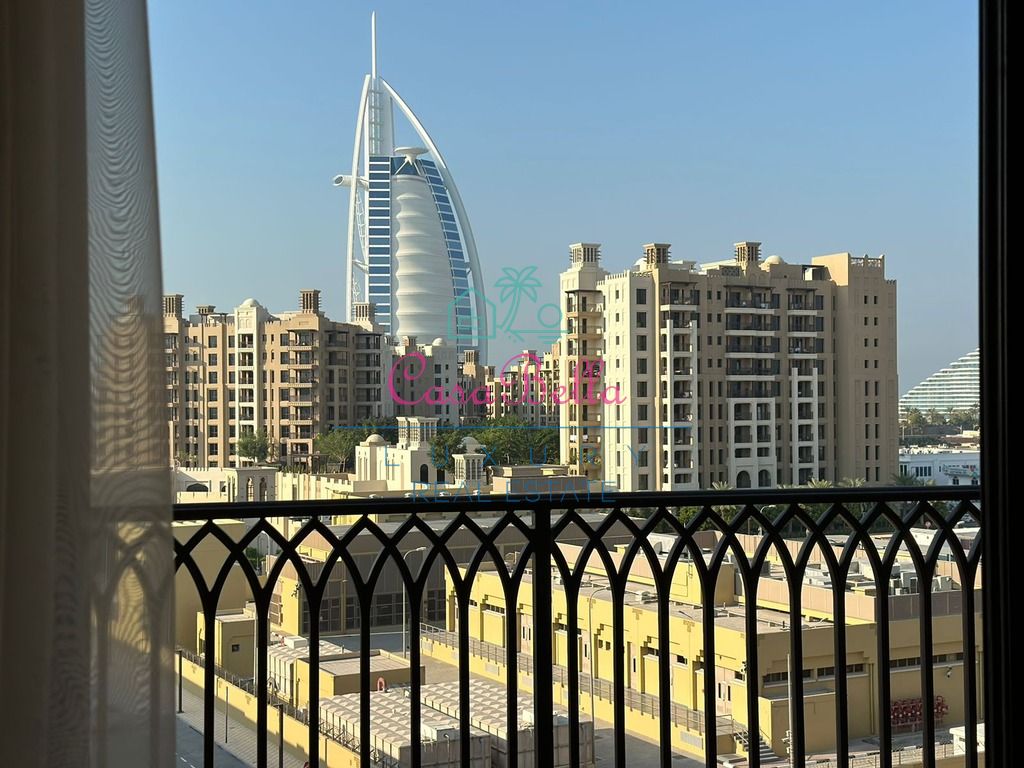 Furnished 2 BR | Burj Al Arab View |Avaliable Soon