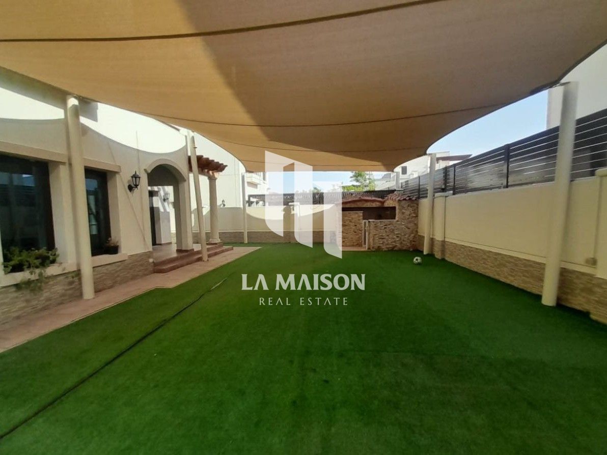 Prime Location | 5BR + M | Majles | Private Garden