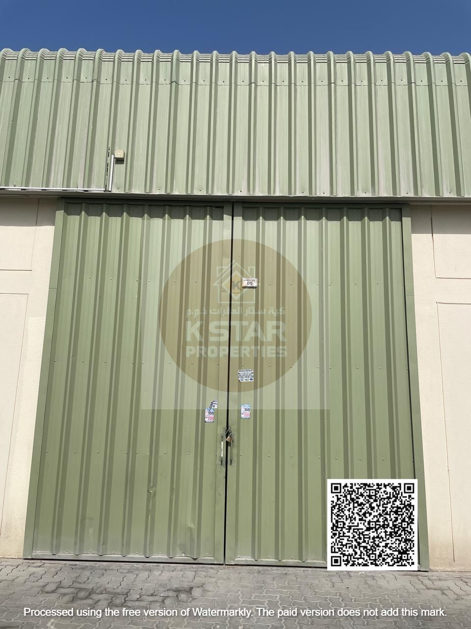 Big Size (8100 Sq/ft Ground) Warehouse Available for Rent in Al-Jurf, Ajman