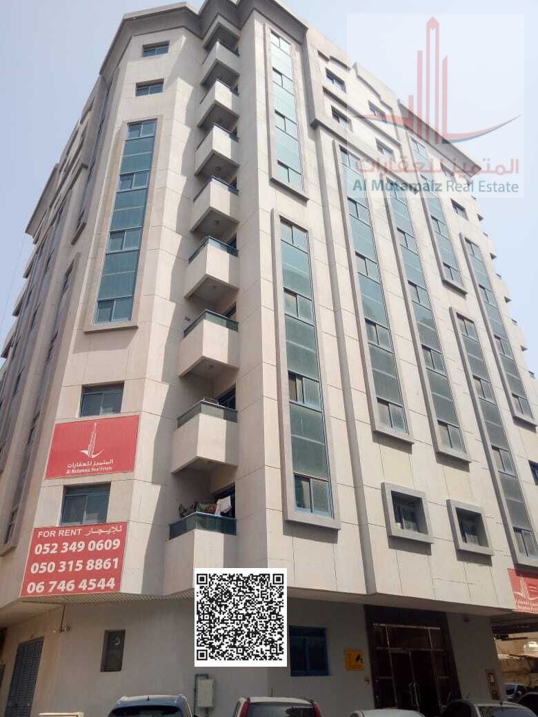 One-bedroom apartment for annual rent in Al Rashidiya 3, very prime location and spacious