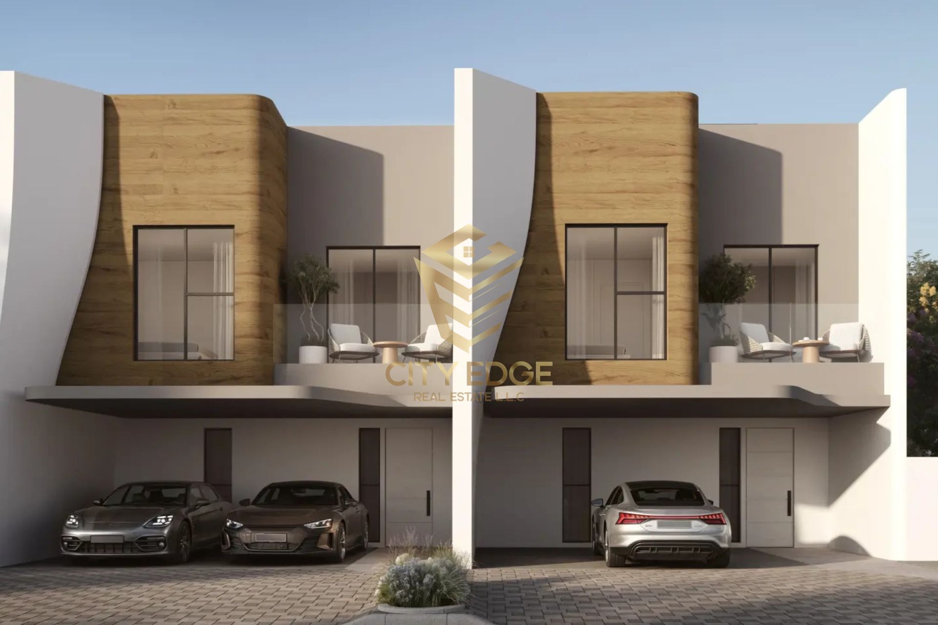 By Zaha Hadid - Corner - 3BR Twin Villa - AI Power