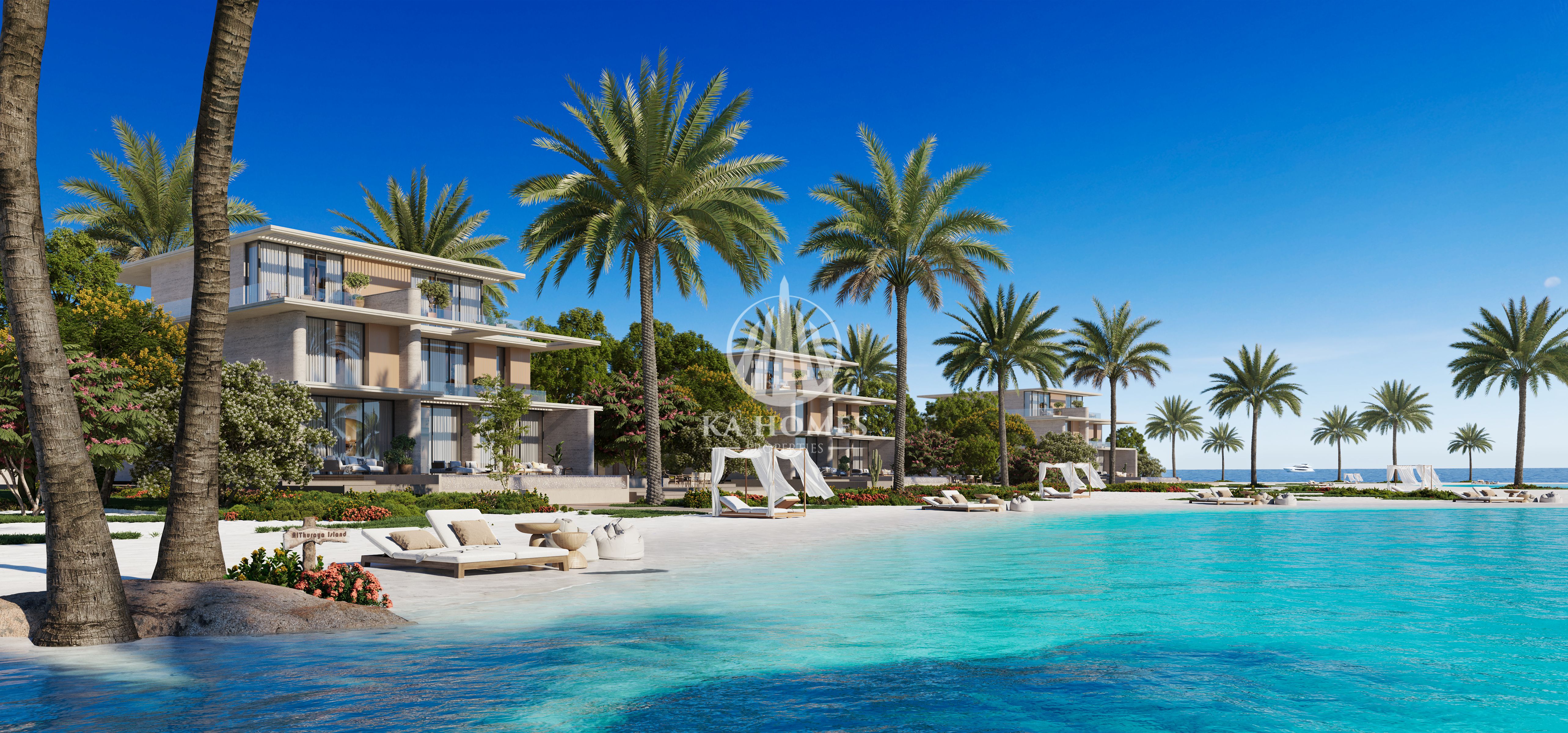 Direct Waterfront | 8 Master BR Villa with 10% Down Payment | 10% Down