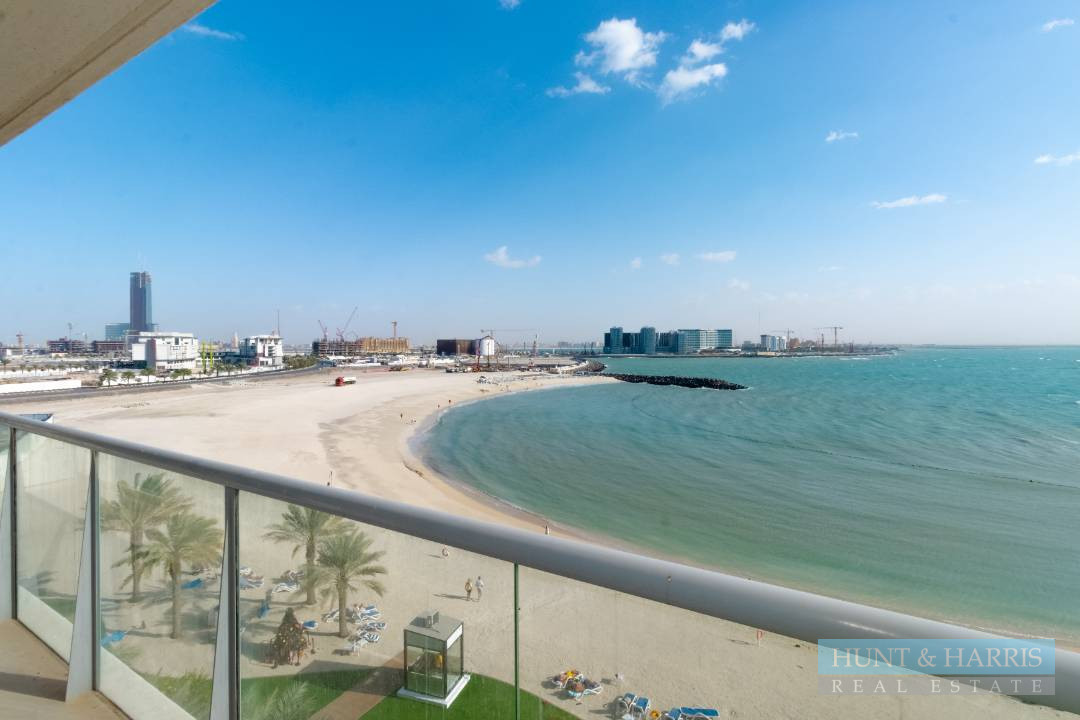 Furnished Full Sea View 2 Bedroom Apartment for Rent | Marjan Island