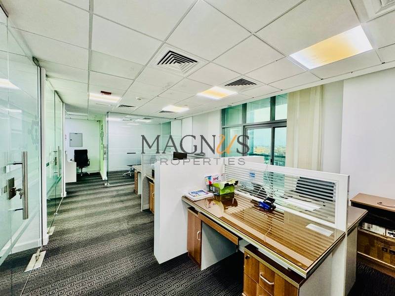 FURNISHED | GLASS CABINS | BALCONY | DMCC