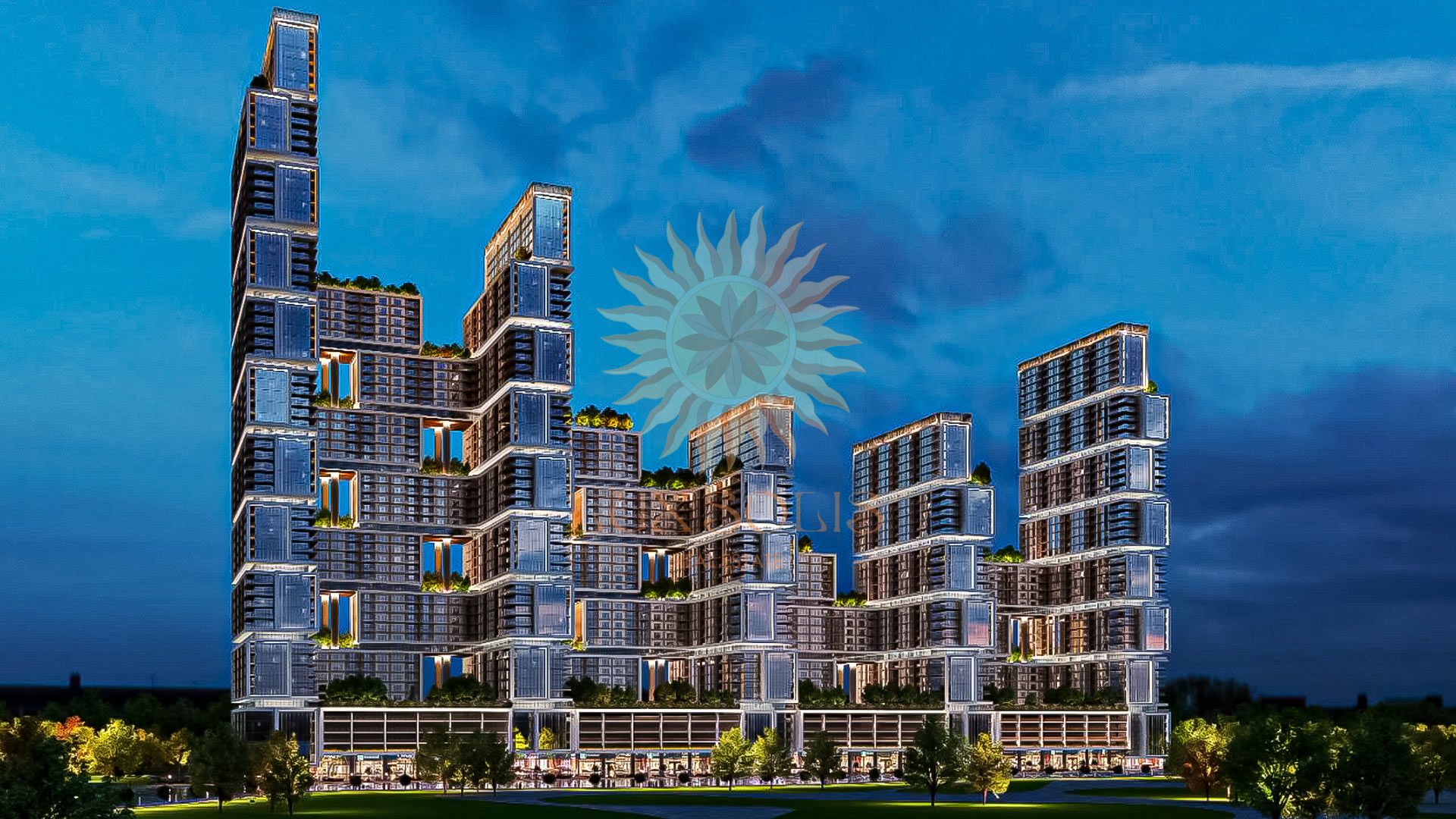 Bright 1 Bed Residence with Scenic City Views