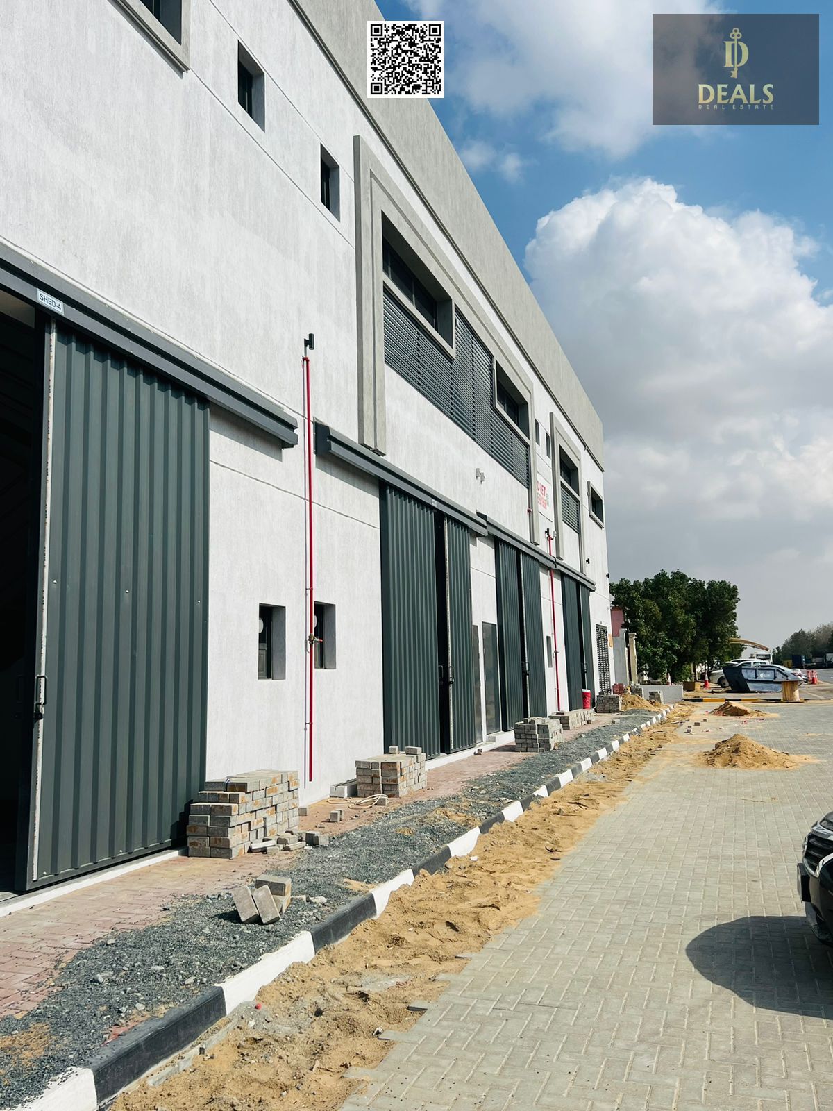 Warehouse for Rent | Al Jurf Industrial 2 | 40 kV Power | 3,000 Sq Ft