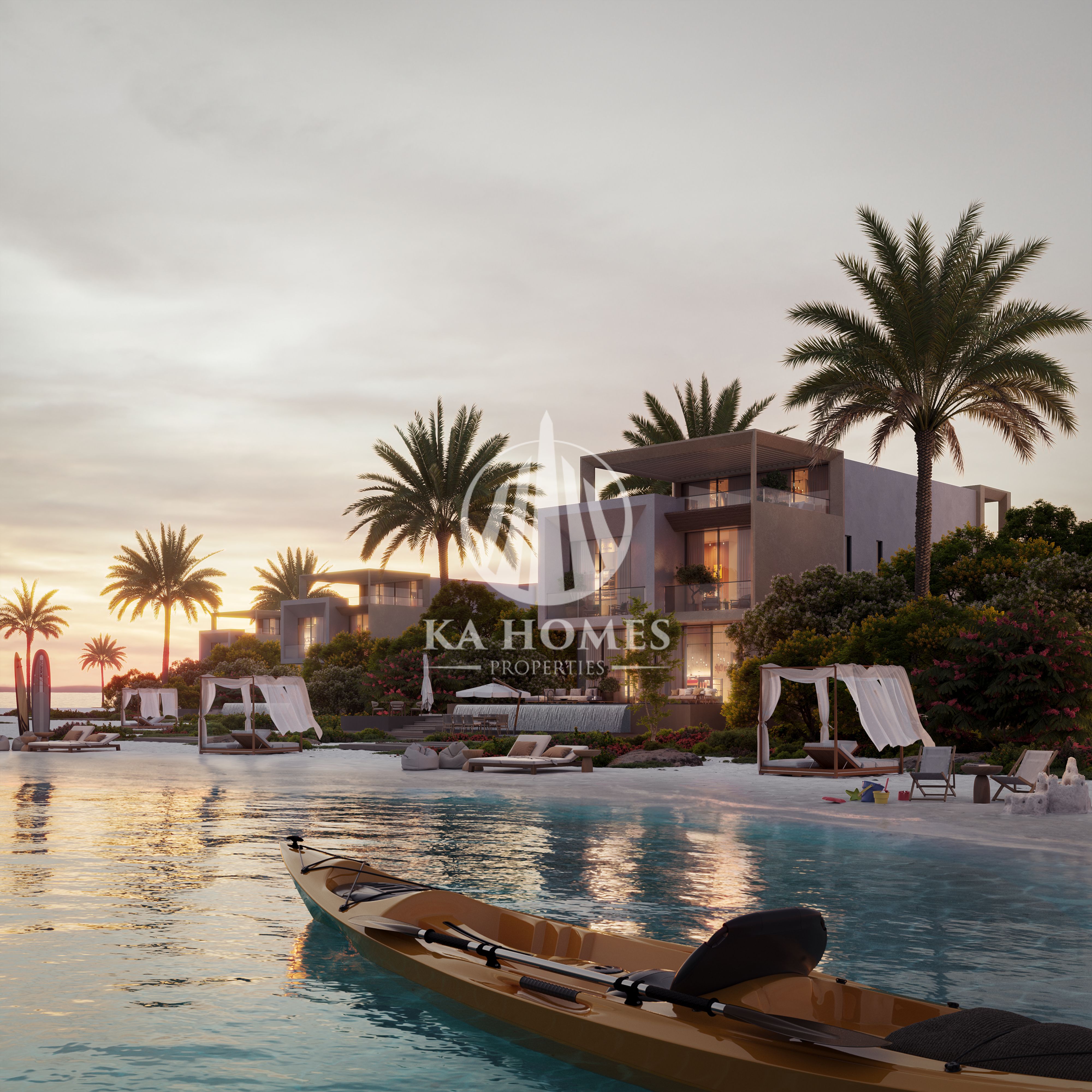Own a Luxury Seafront Villa | 8 Master BR | 10% Down