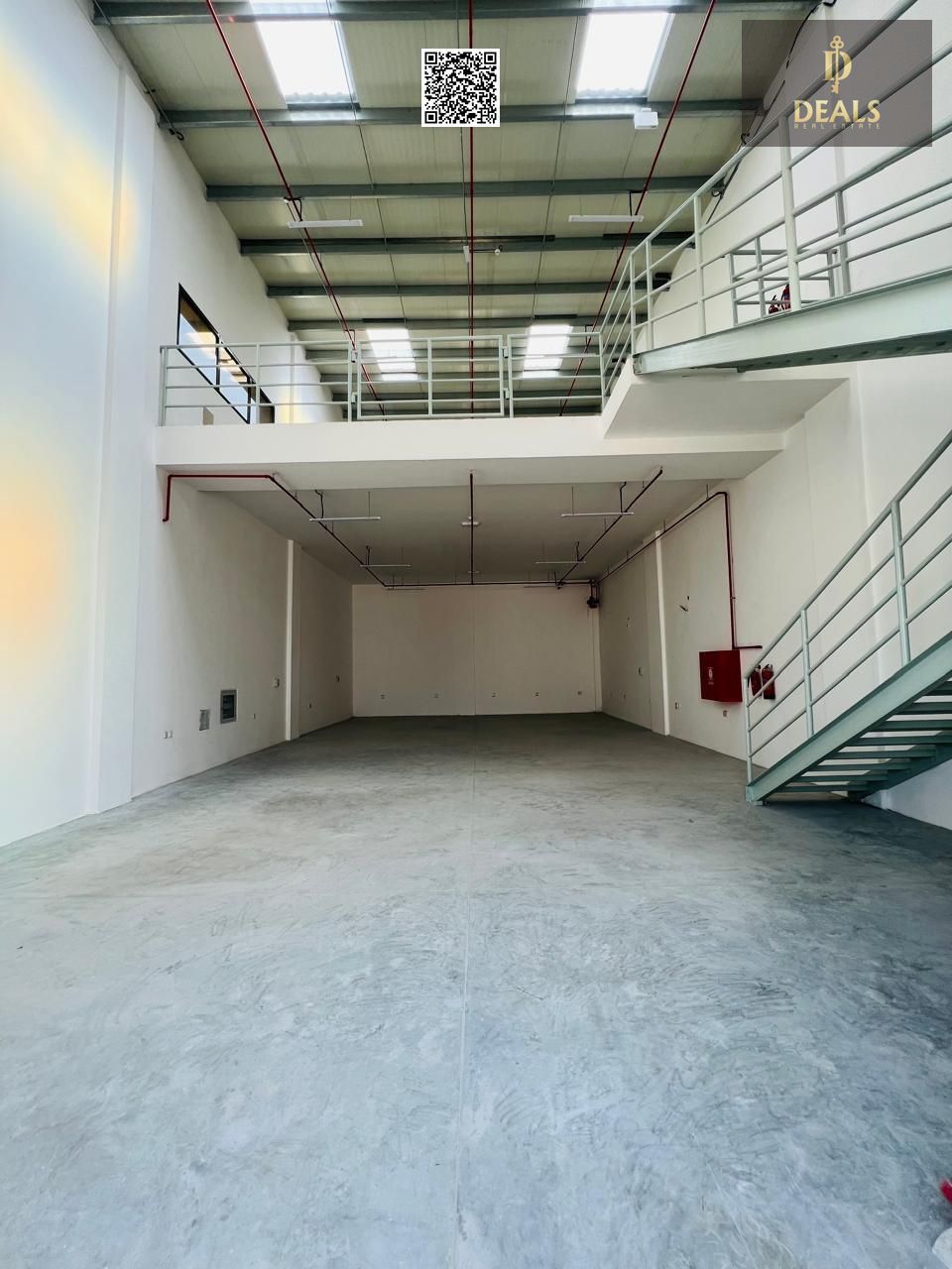 Brand New Warehouse for Rent | Al Jurf Industrial 3 | Mezzanine | 40 kV Power