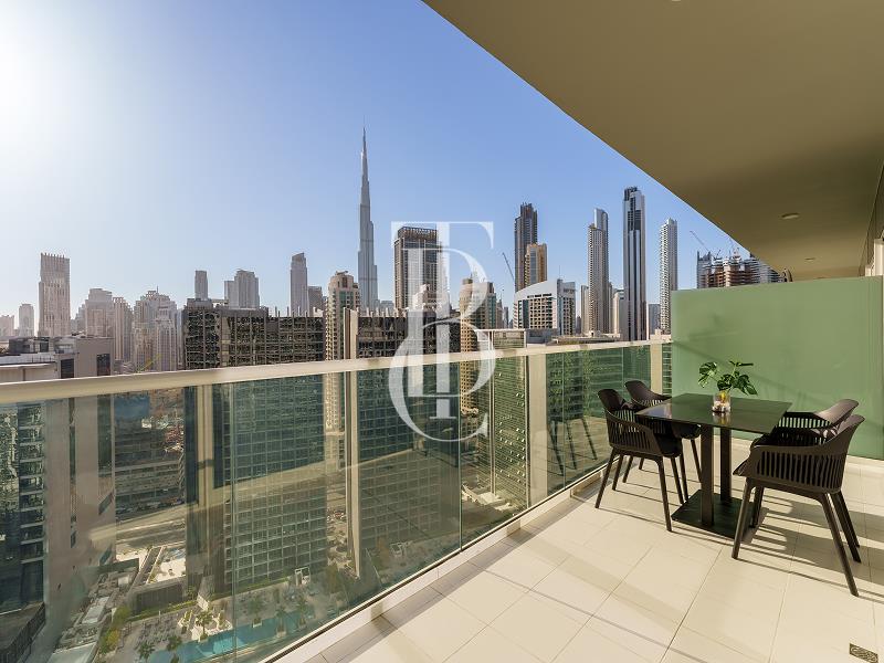 High Floor | Burj Views | Fully Furnished