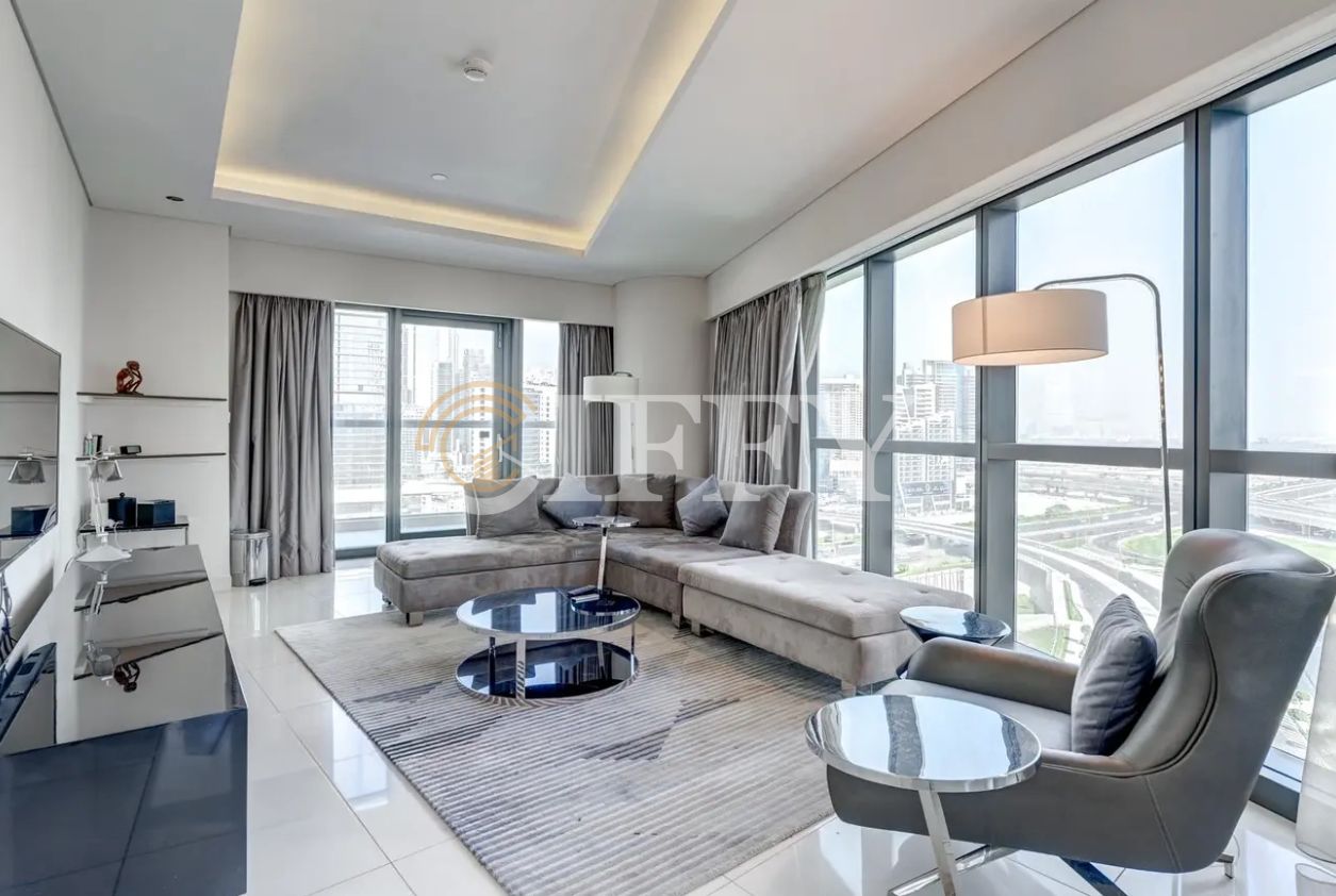 Fully Furnished Luxury 2BR | High Floor Living in DAMAC Paramount