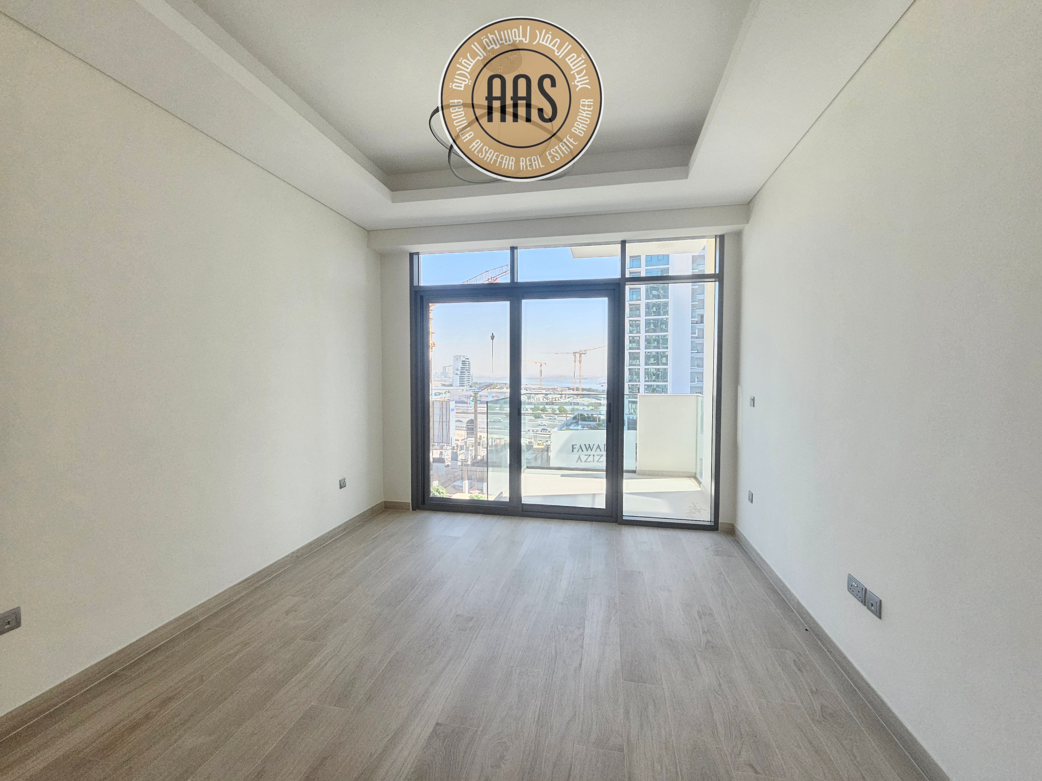 Sami furnished brand new studio just 62k with pool 4 cheqs payment