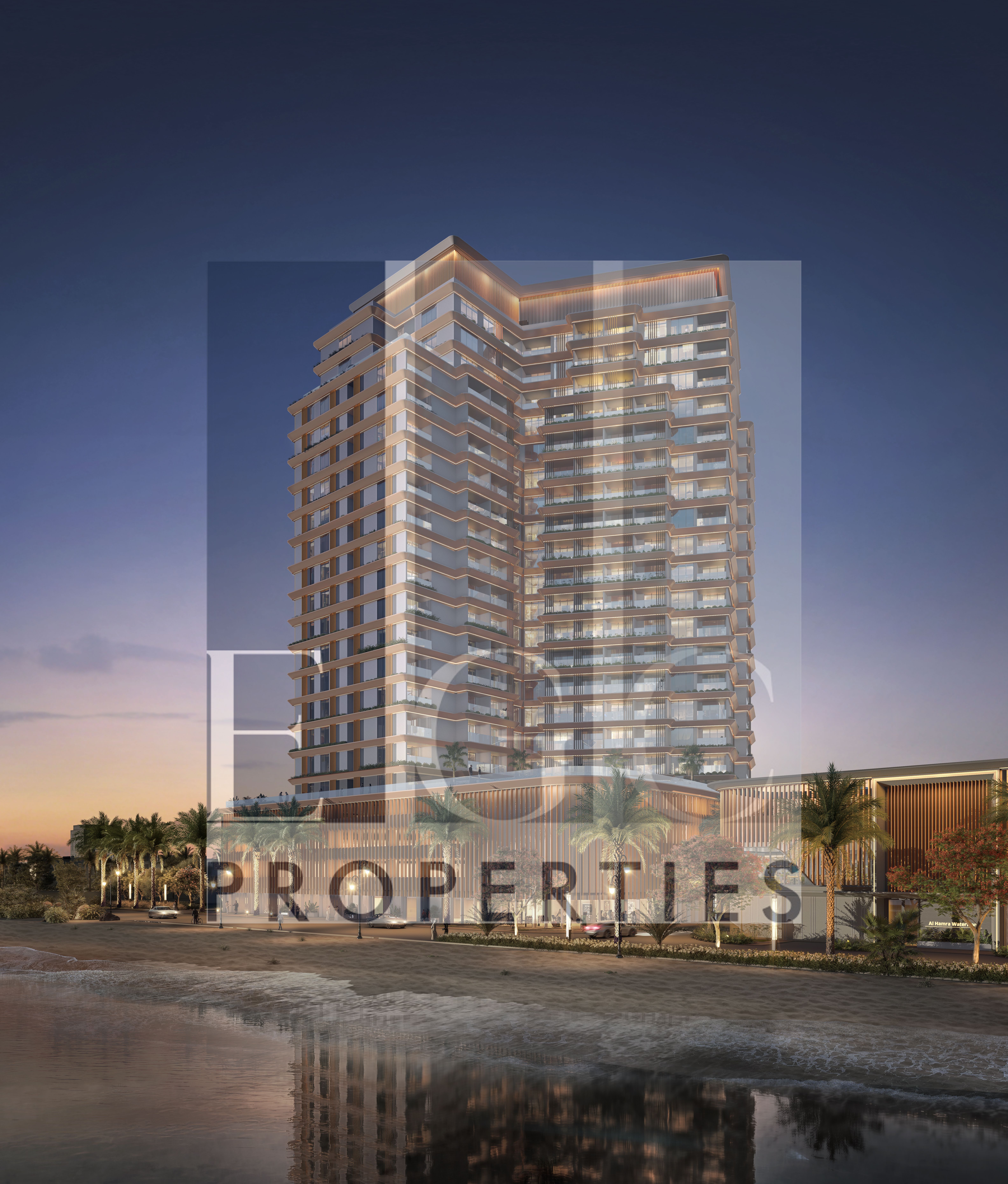 Al Hamra Waterfront | 2 Bedroom Apartment | Marina and Sea View | Handover Dec 2027 | 30/70 Payment Plan