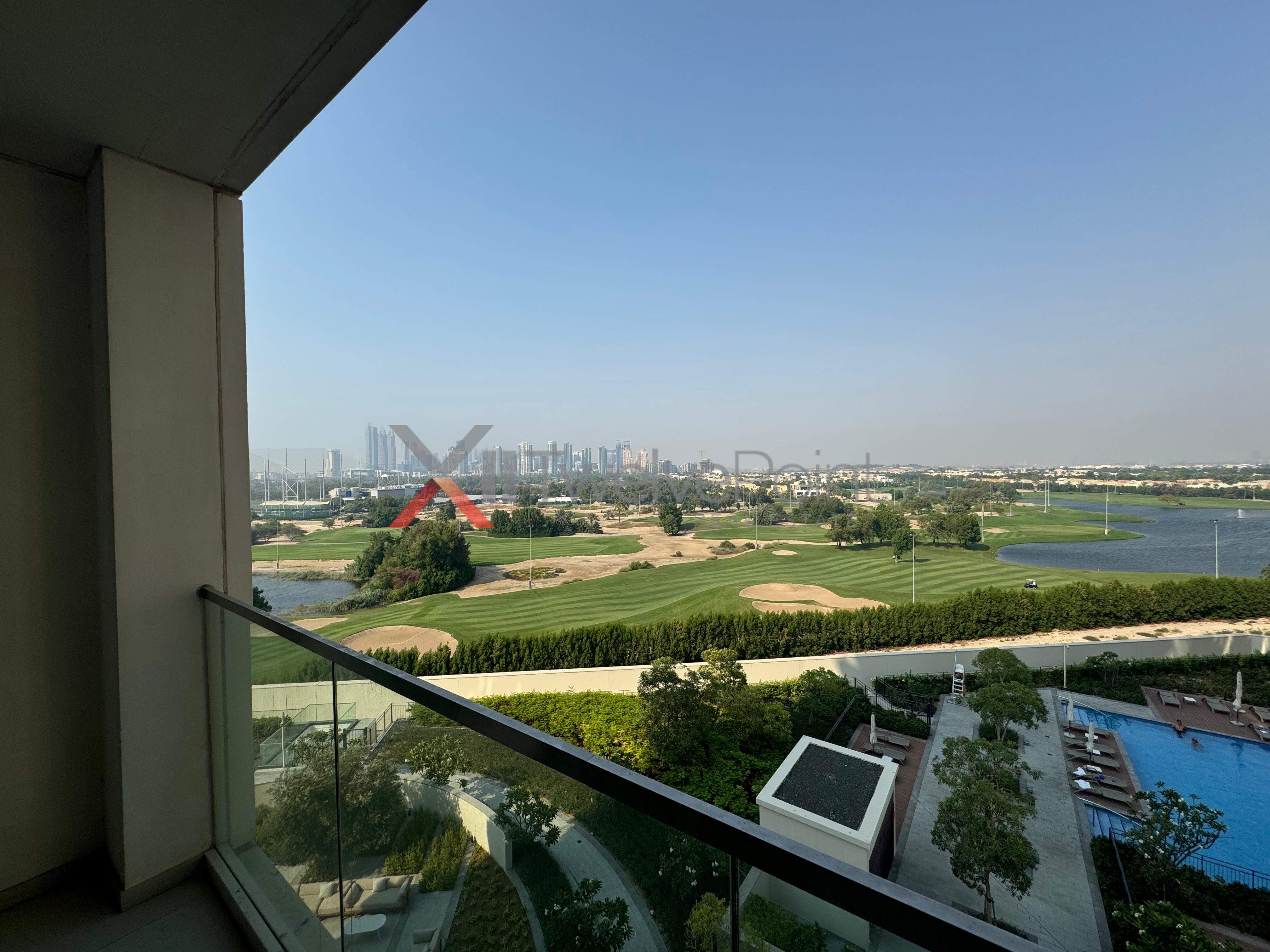 Golf View|Corner 3BR + Maid| Notice Served| Rented