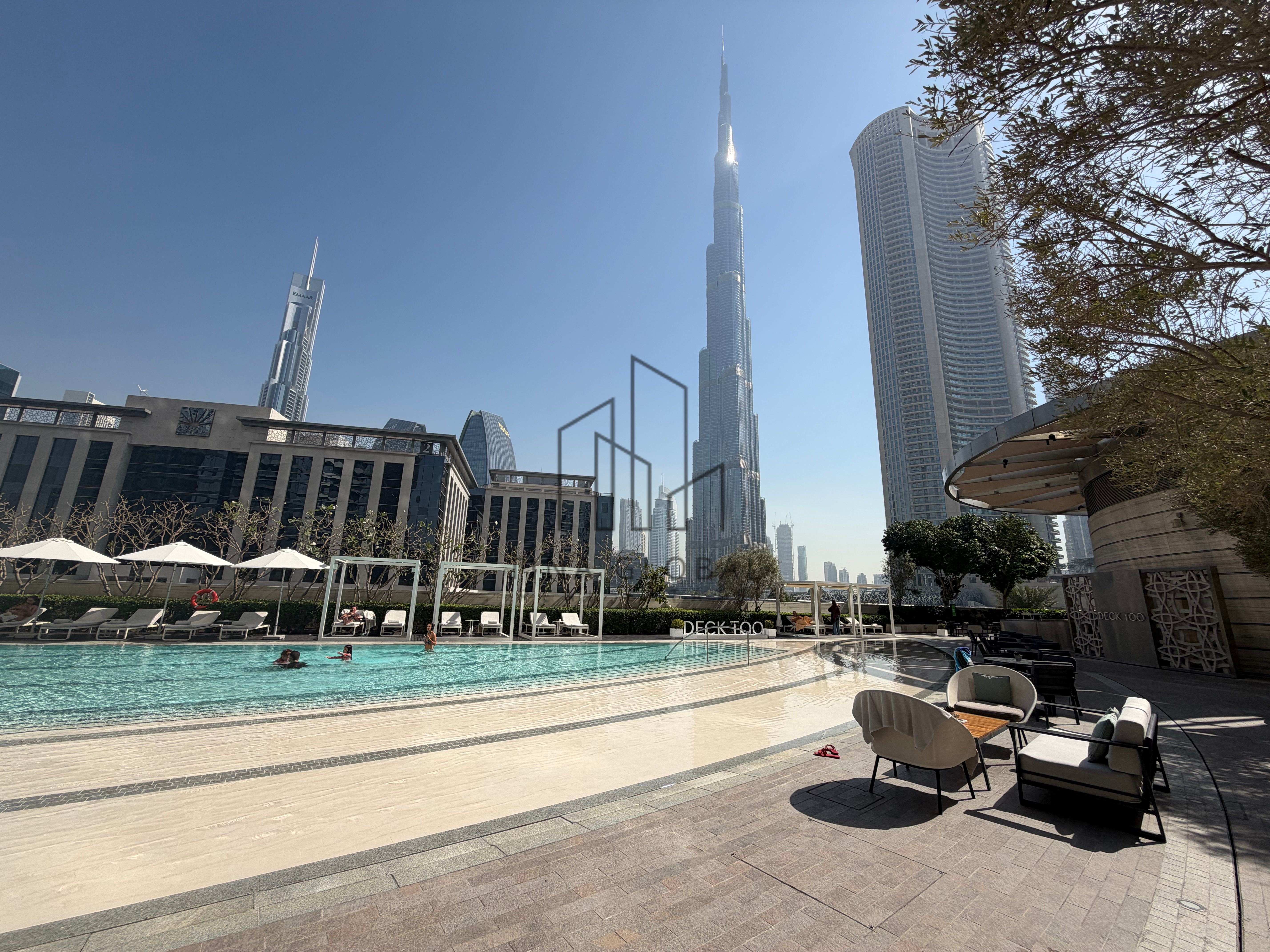 Burj Khalifa View | Furnished | Up to 7th fl