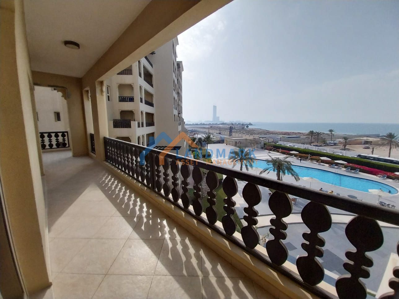 Spacious 2 bedrooms in Marina residence,full sea view,Al Hamra village