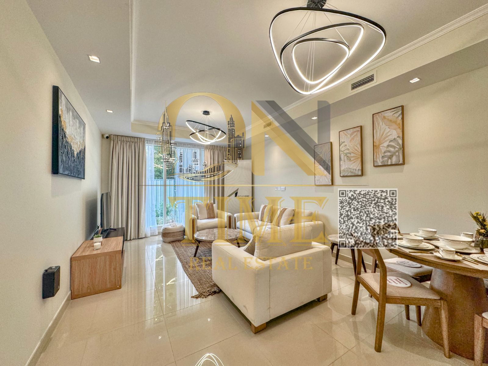 Prime apartment for sale in Ajman One Tower, Phase 2 | Sea view