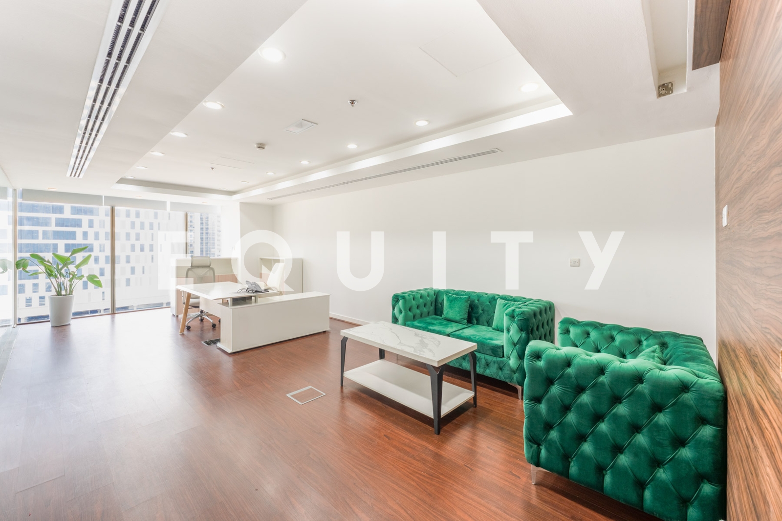 Renovated | High-End Corner Office | Vacant Now