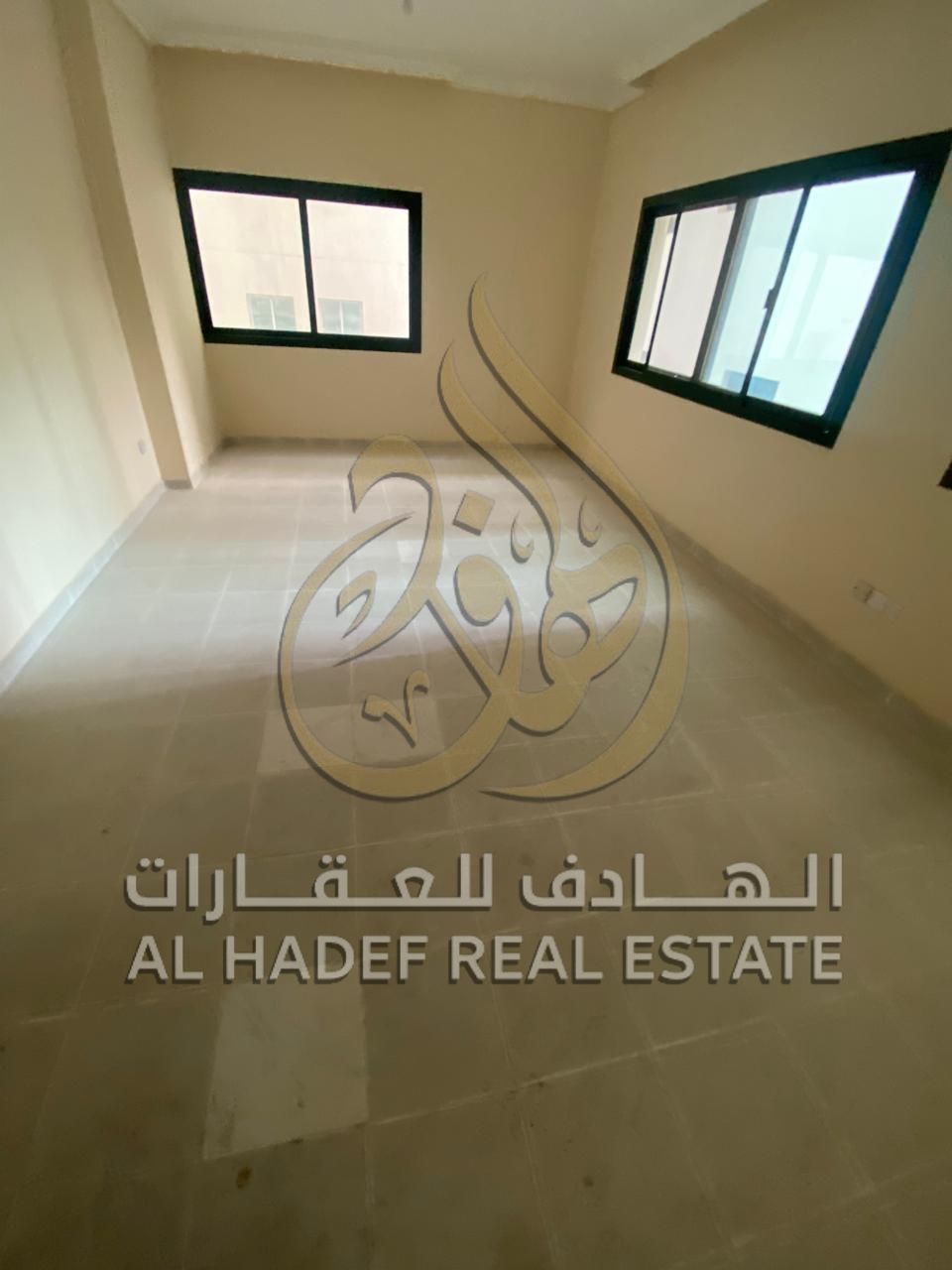 In the Al Qasimiya area, a spacious 3-bedroom apartment with a living room and a maid's room is available, with flexible payment options up to 6 insta