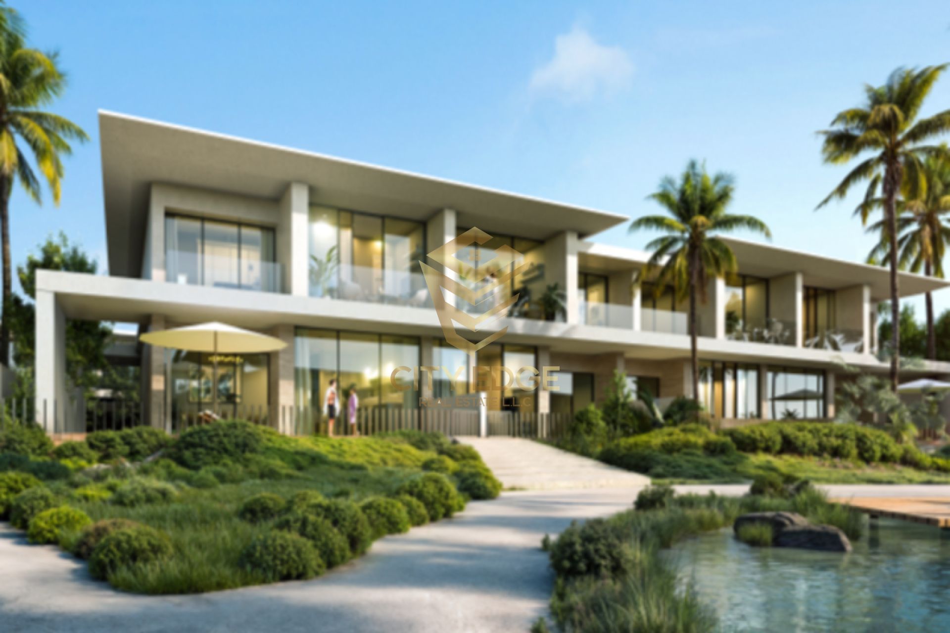 4br Corner Unit-Freehold-Luxury-Beach Access-5% DP