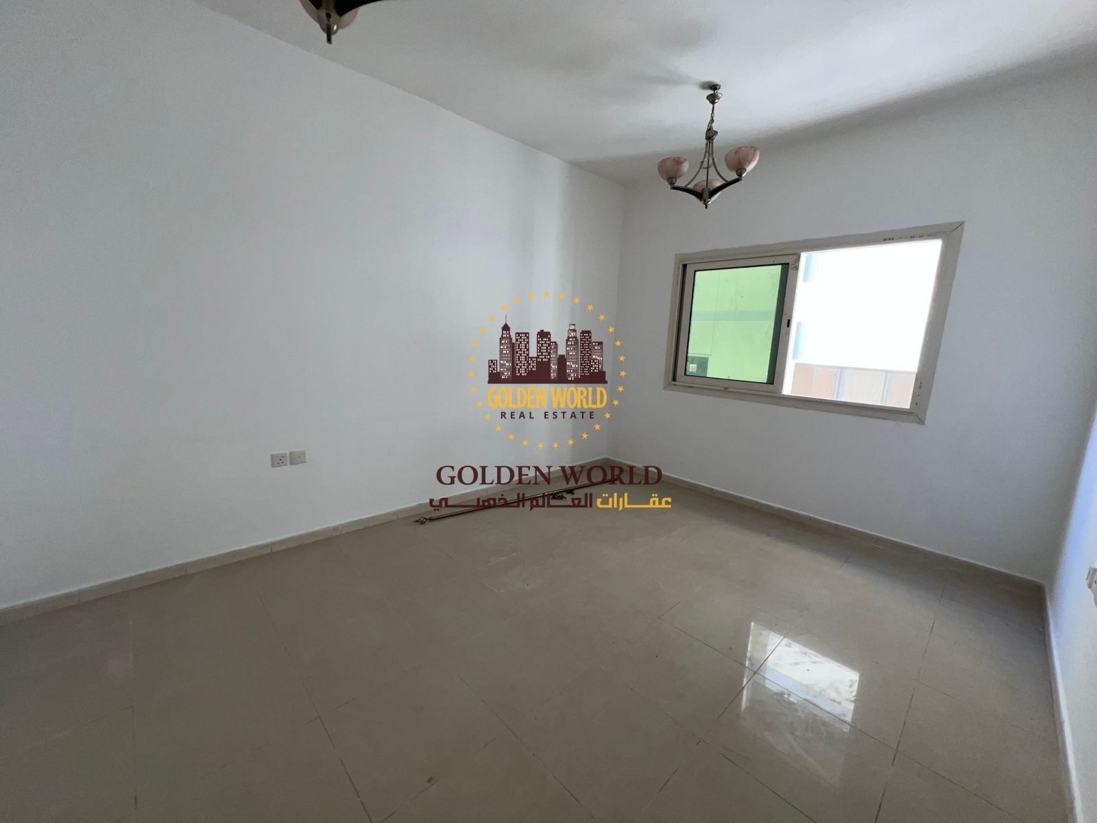1-bedroom apartment in Al Taawun, Sharjah with master bedroom, closed view, 2 baths, family-only, 24/7 security. Rent 37,000 via Tabby or Tamara.
