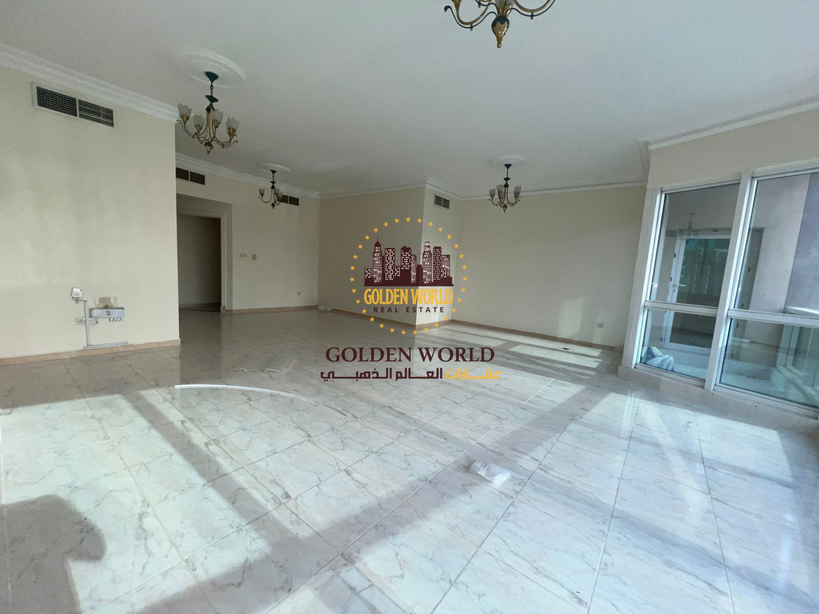 3 Bedroom Apartment with Balcony & Free AC – Al Majaz 2