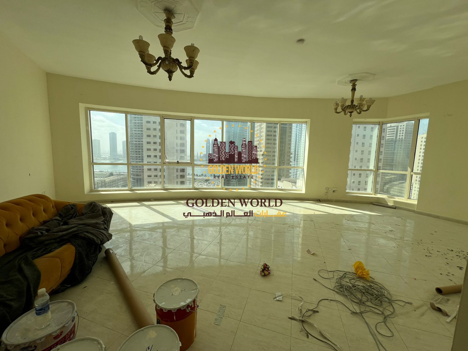 2 Bedroom Apartment with Open Sea View, Gym & Pool – Al Majaz 3