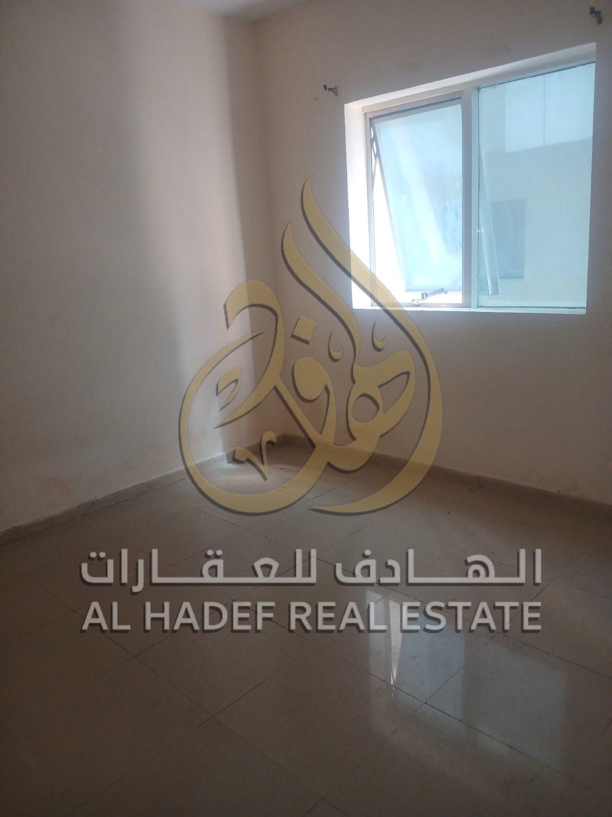 One-bedroom apartment with a living room in Al-Khan, behind Al-Tarboush Al-Souri, for annual rent. Security deposit via non-cashable check, with payme