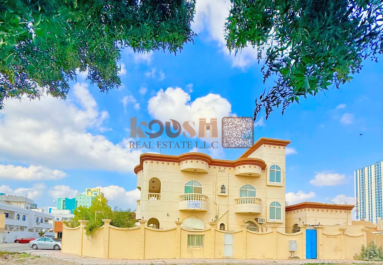 Residential villa corner for sale in alRawda ajman