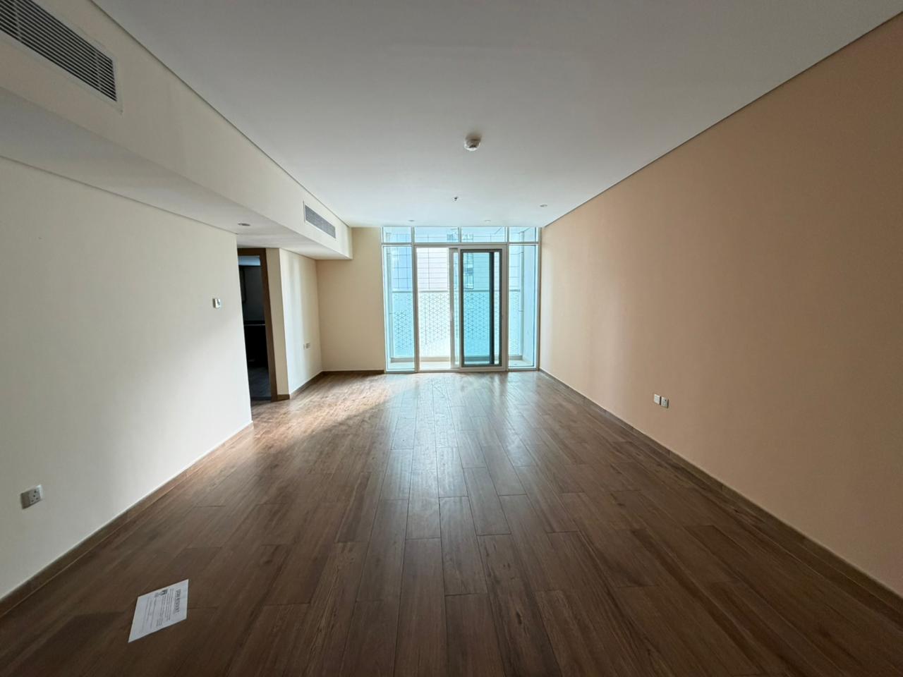 Luxury 2BR + living in Al Mamzar | Shared building | Free parking | Central AC | Gym | Pool | Near Oriana Hospital | Dubai exit | Street view